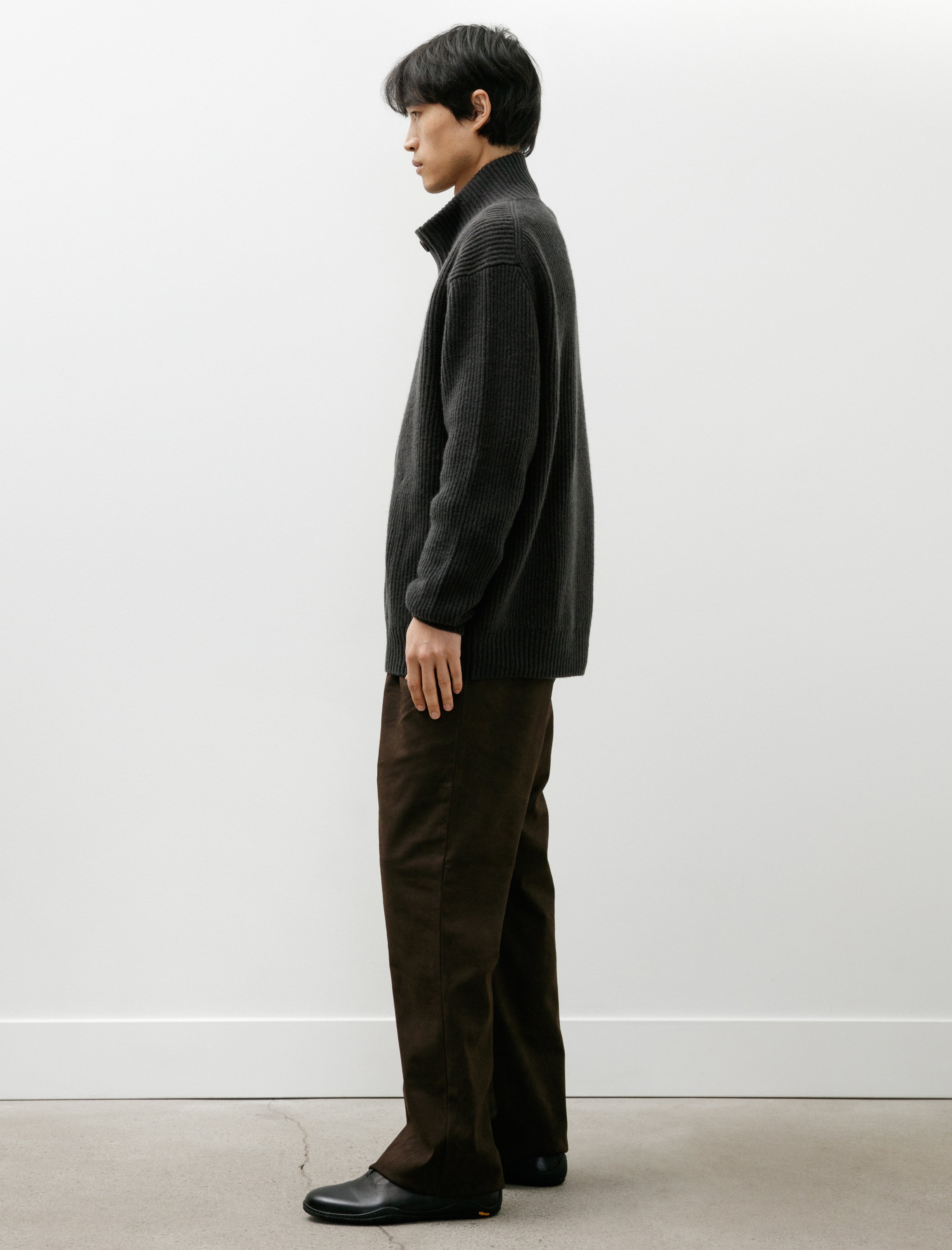 Neat Like a Suede Wide Dark Brown
