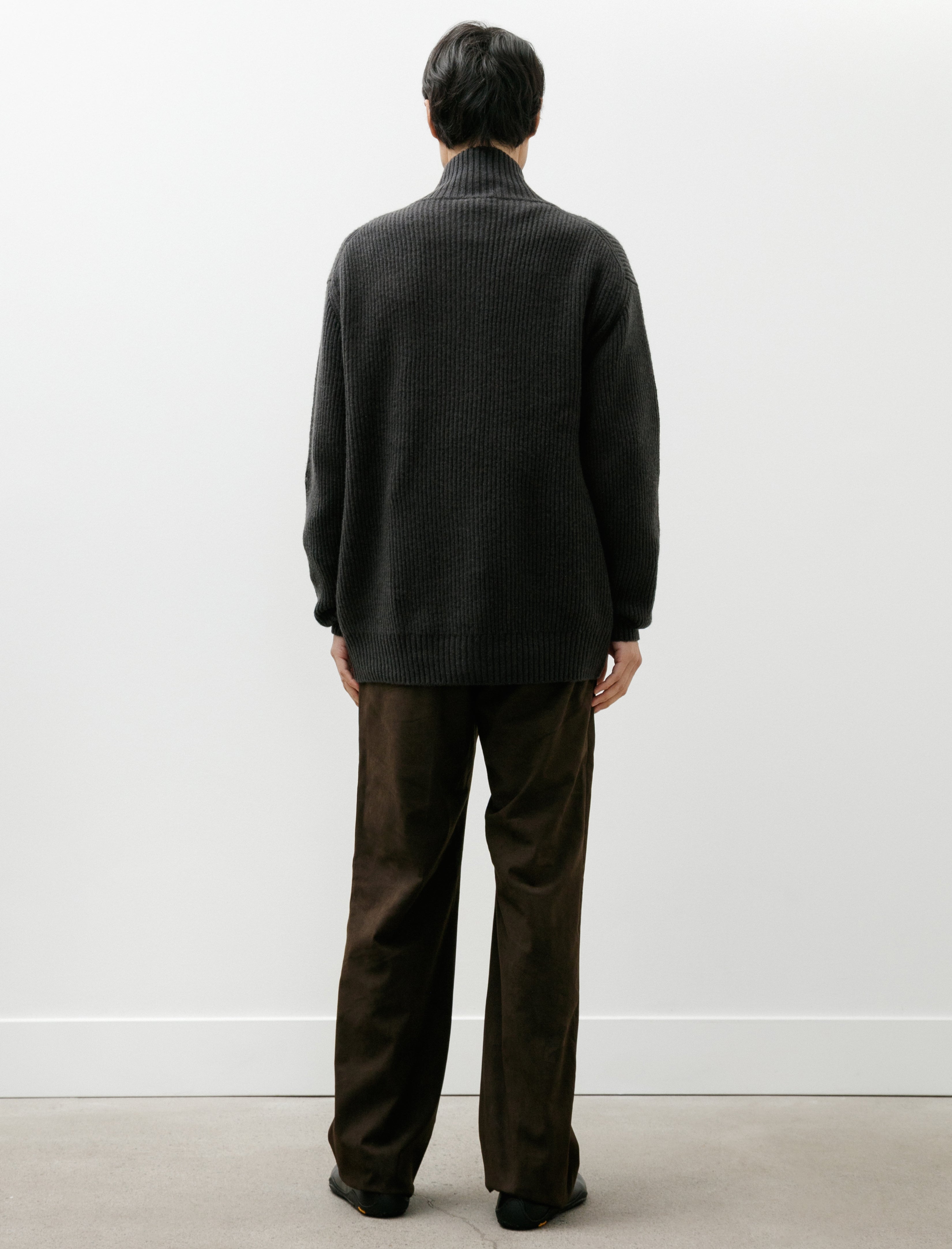 Neat Like a Suede Wide Dark Brown