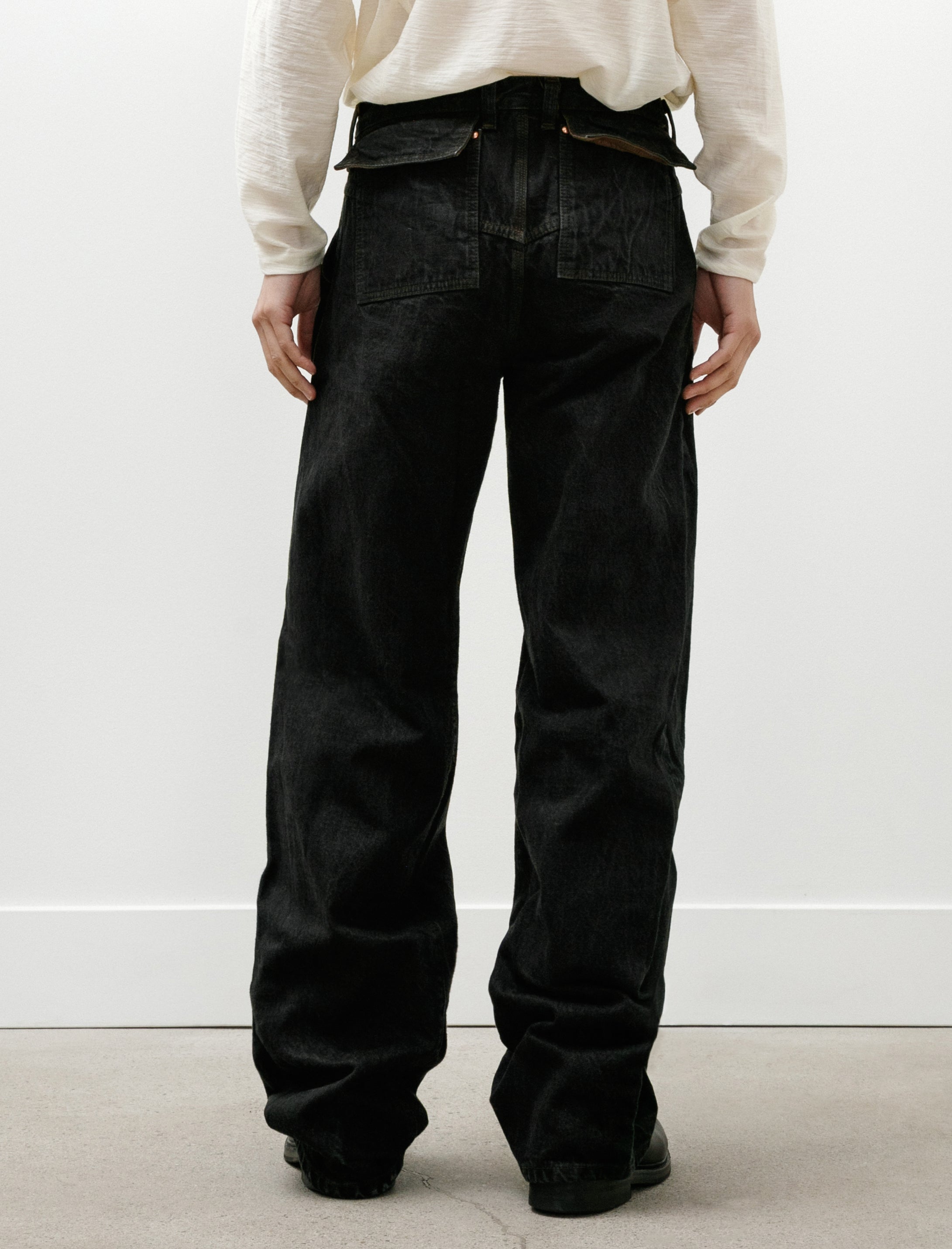 Tender 157 Trousermakers Jeans 16oz Selvage Denim Brown Hat