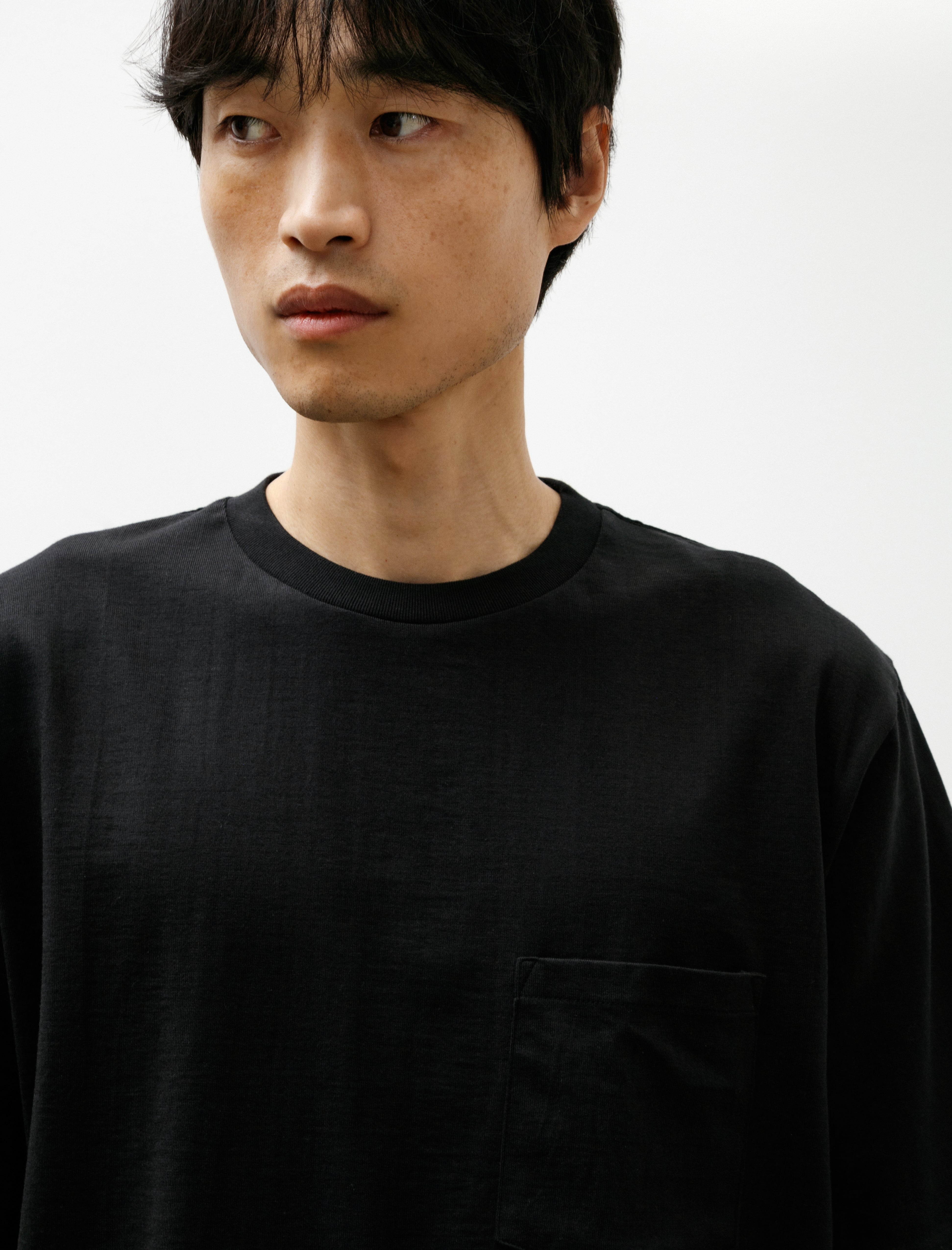 Graphpaper 2-Pack S/S Pocket Tee Black