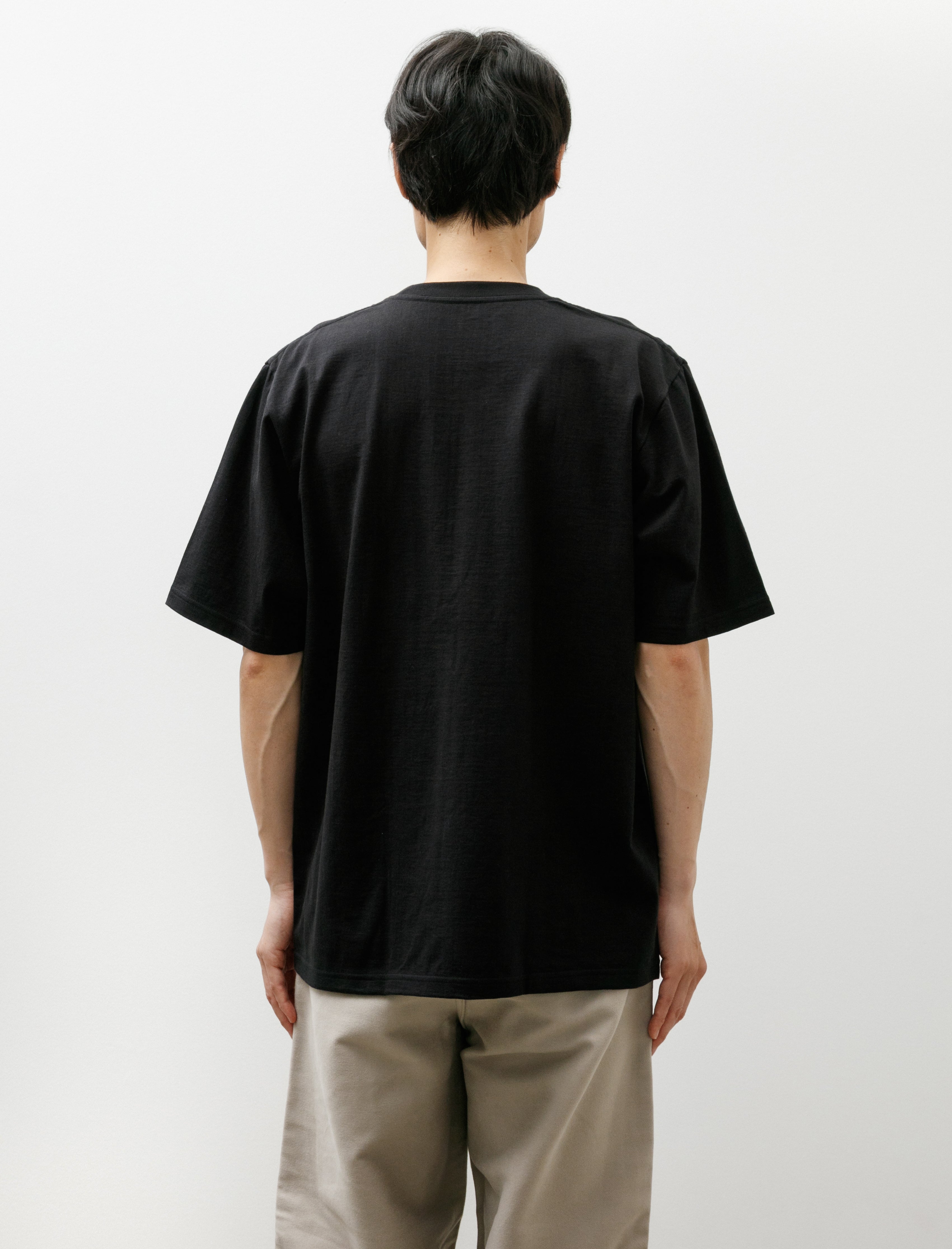 Graphpaper 2-Pack S/S Pocket Tee Black