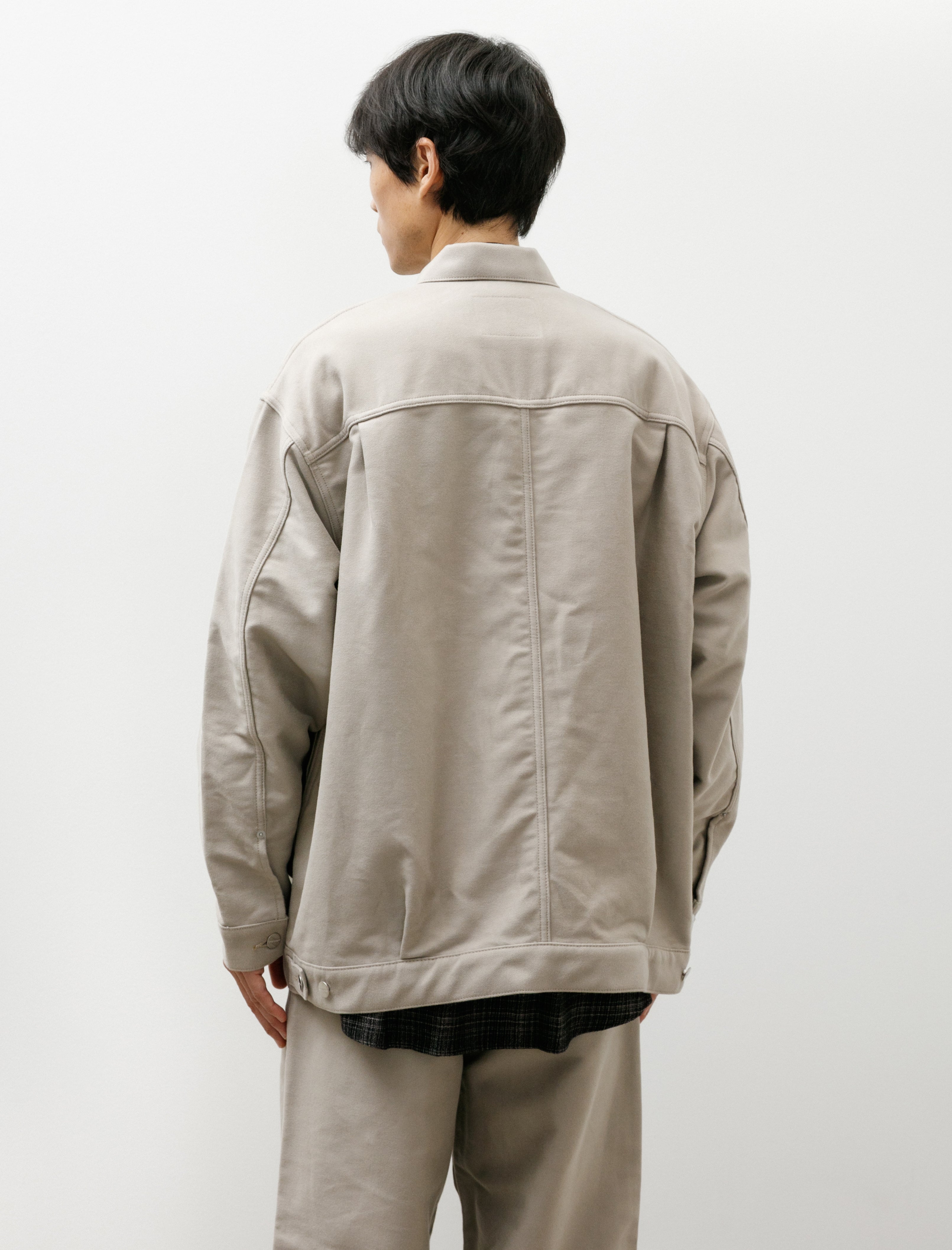 Graphpaper Cotton Double Serge Jacket Ash