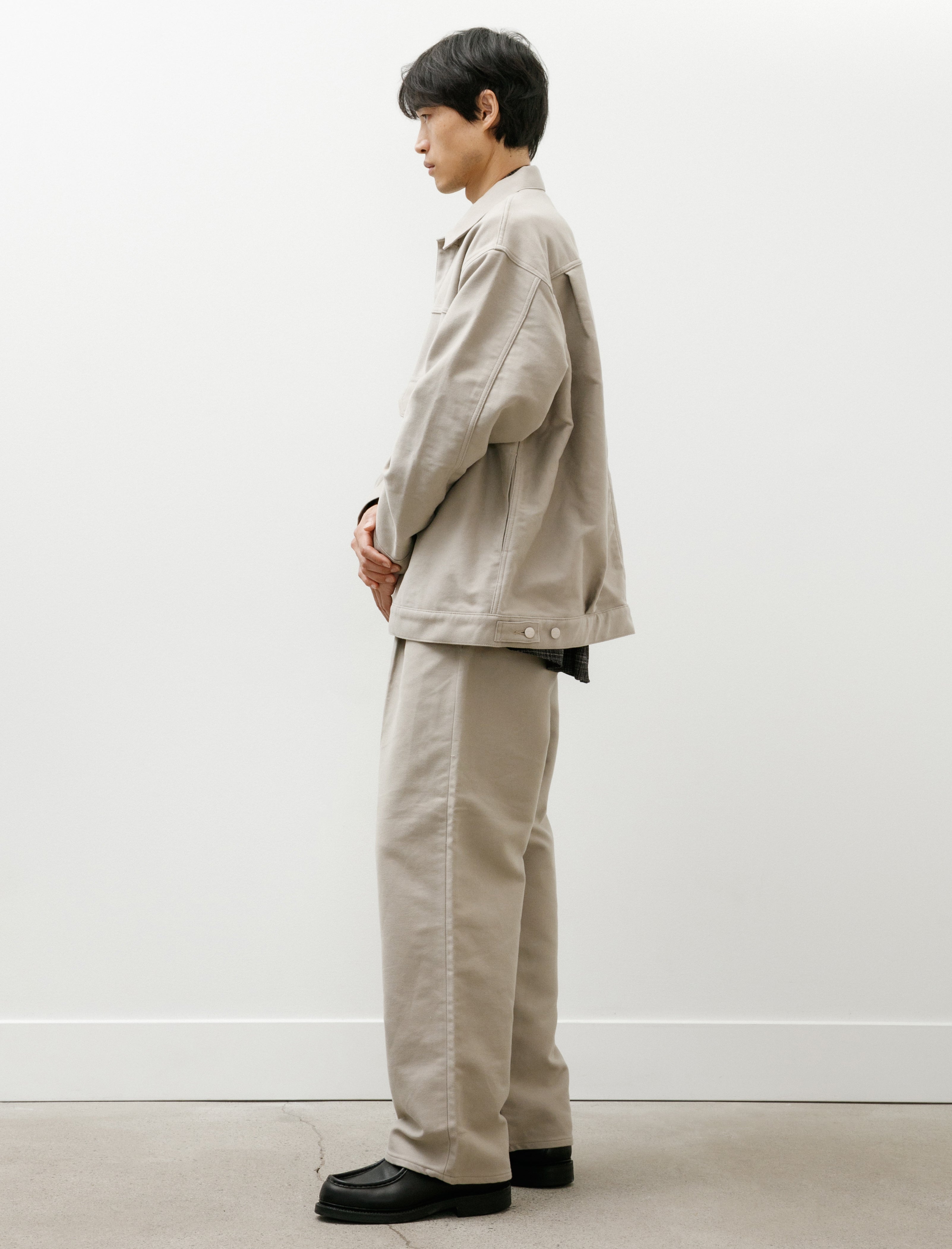 Graphpaper Cotton Double Serge Jacket Ash