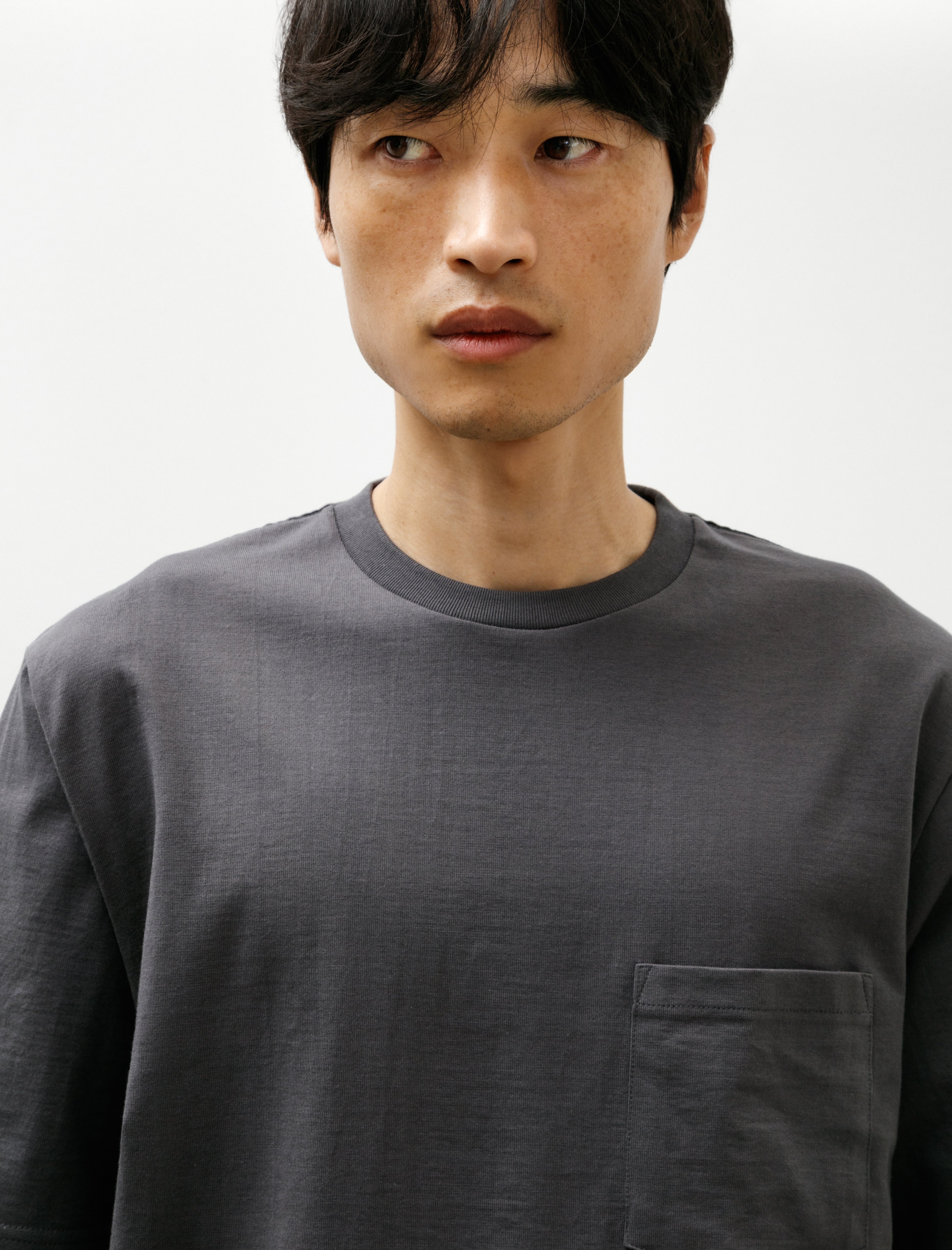 Graphpaper 2-Pack S/S Pocket Tee Grey