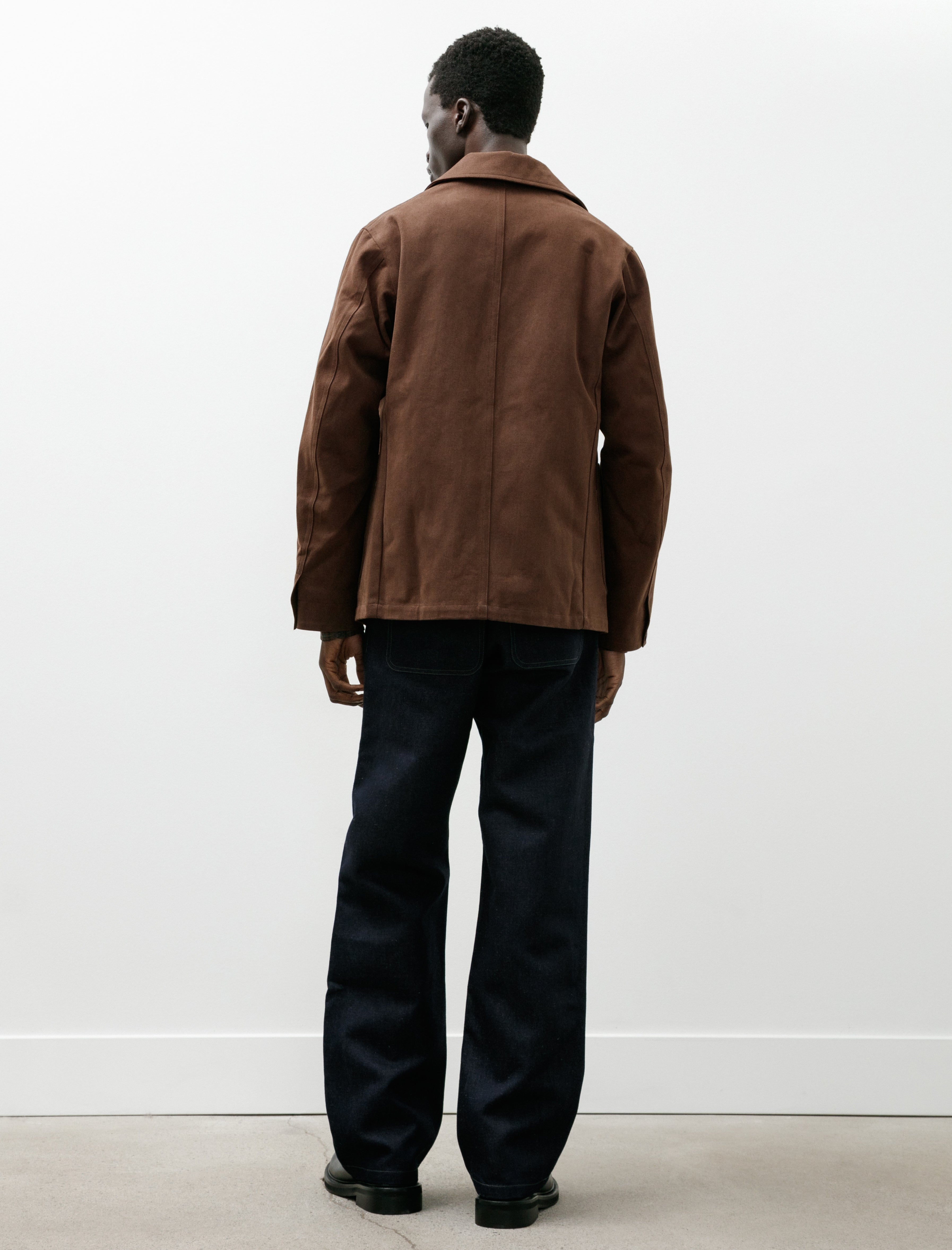 Conkers Potter Pants Linen Cotton Denim Indigo