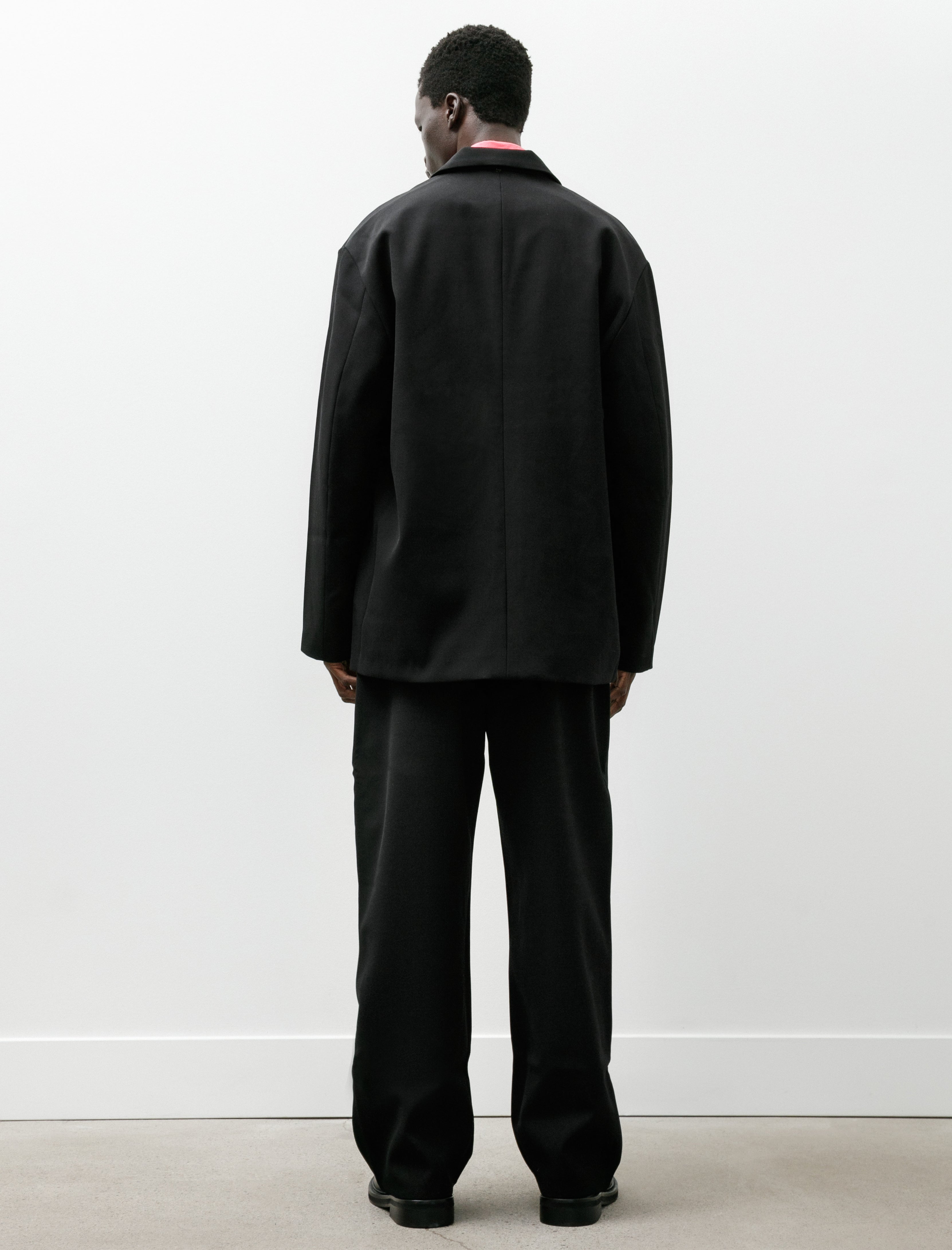 MAN-TLE R21 Y-6 Patch Pants Black Impact Wool