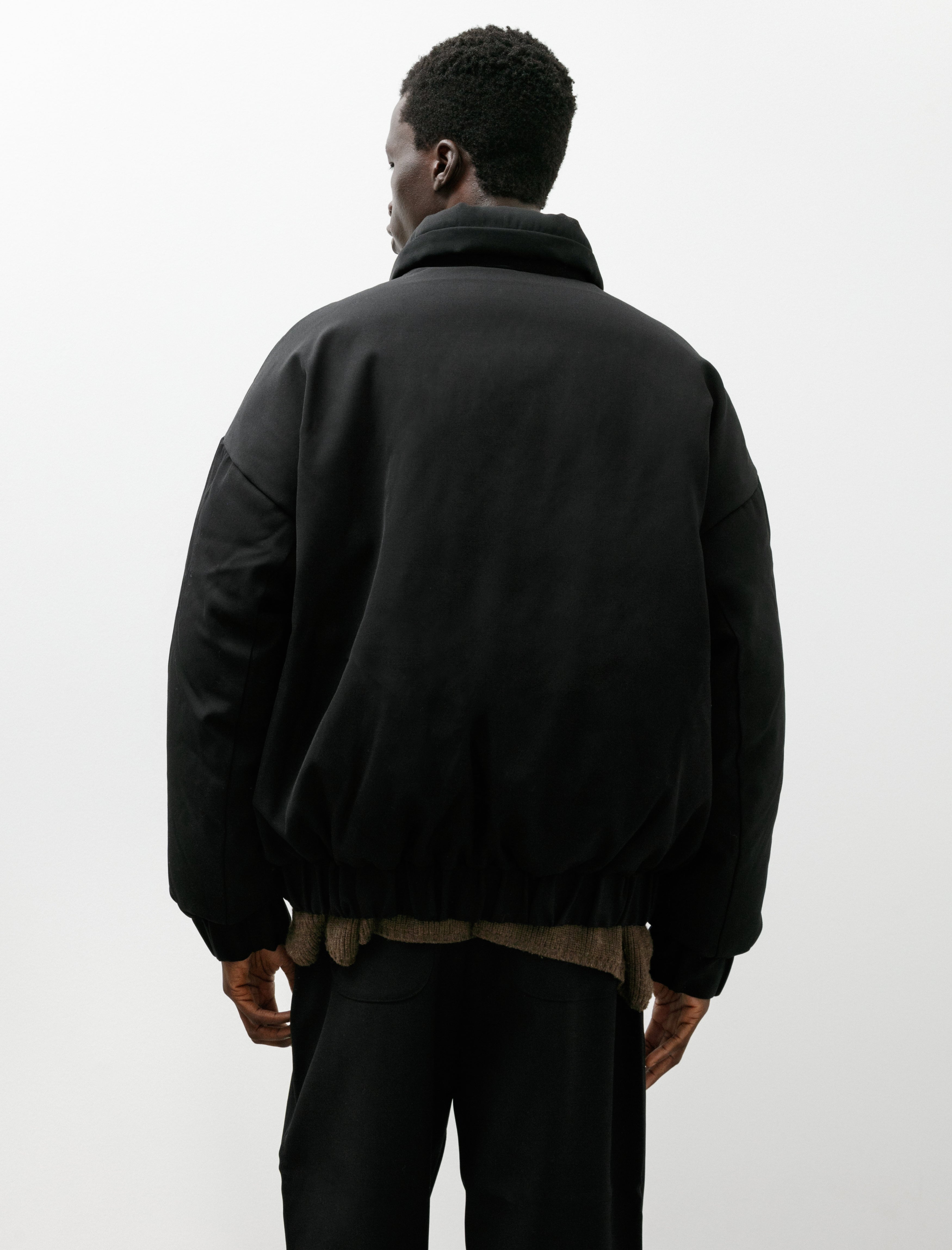 MAN-TLE R21 Down-6 Double Down Blouson Black Impact Wool