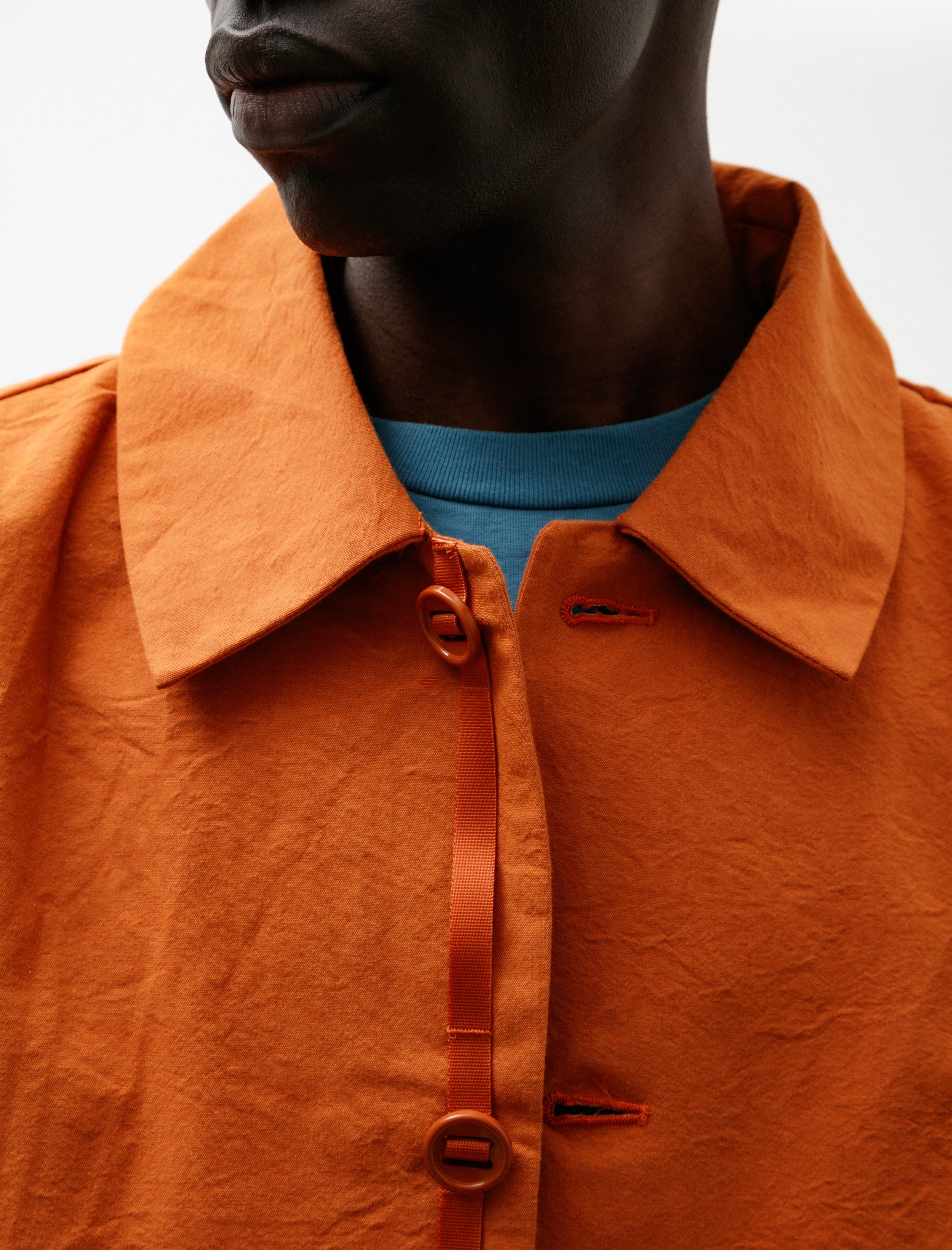 MAN-TLE R21 Shirt-3 Gum Shirt Rust Wool