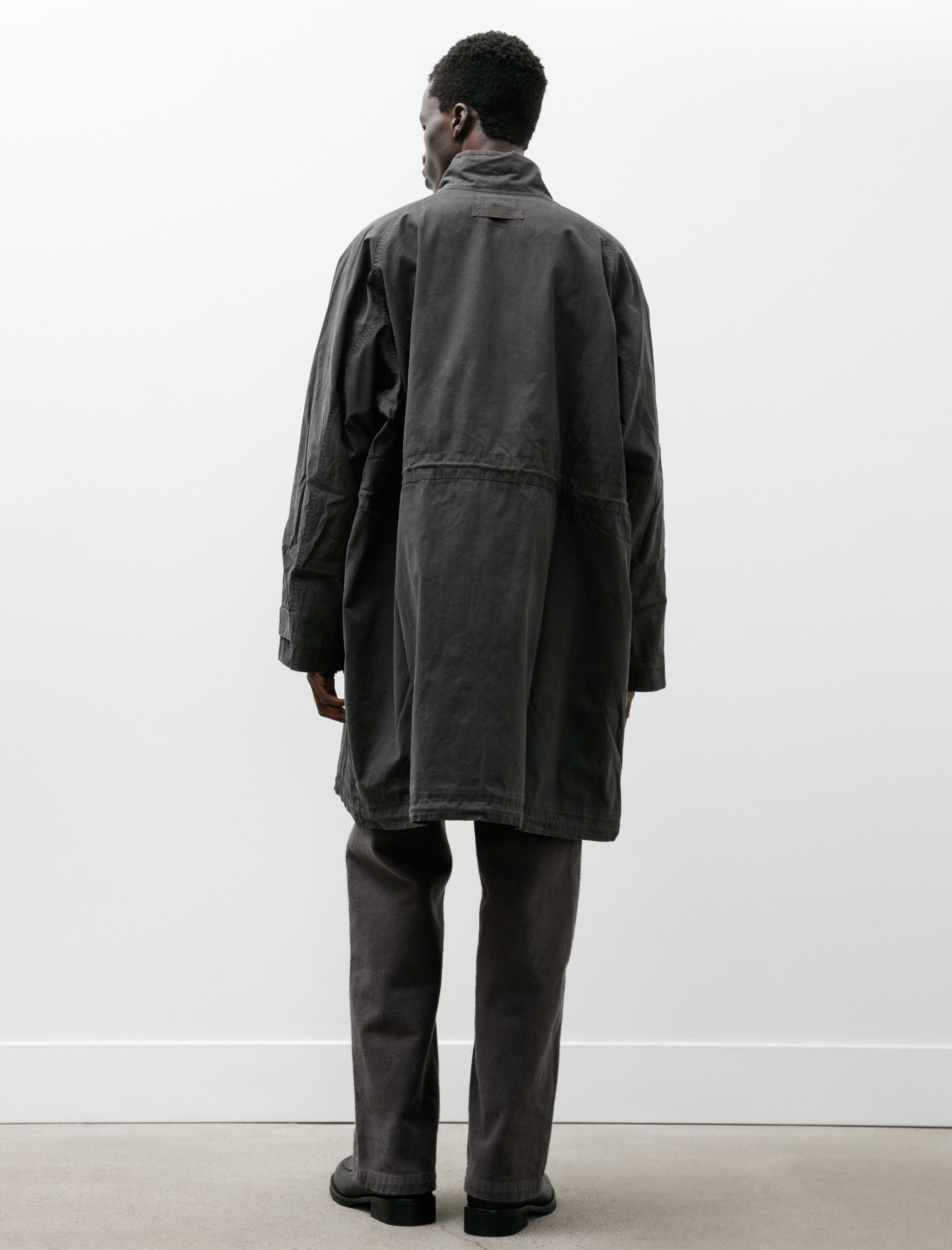 mfpen Region Jacket Dusty Black Dense Cotton