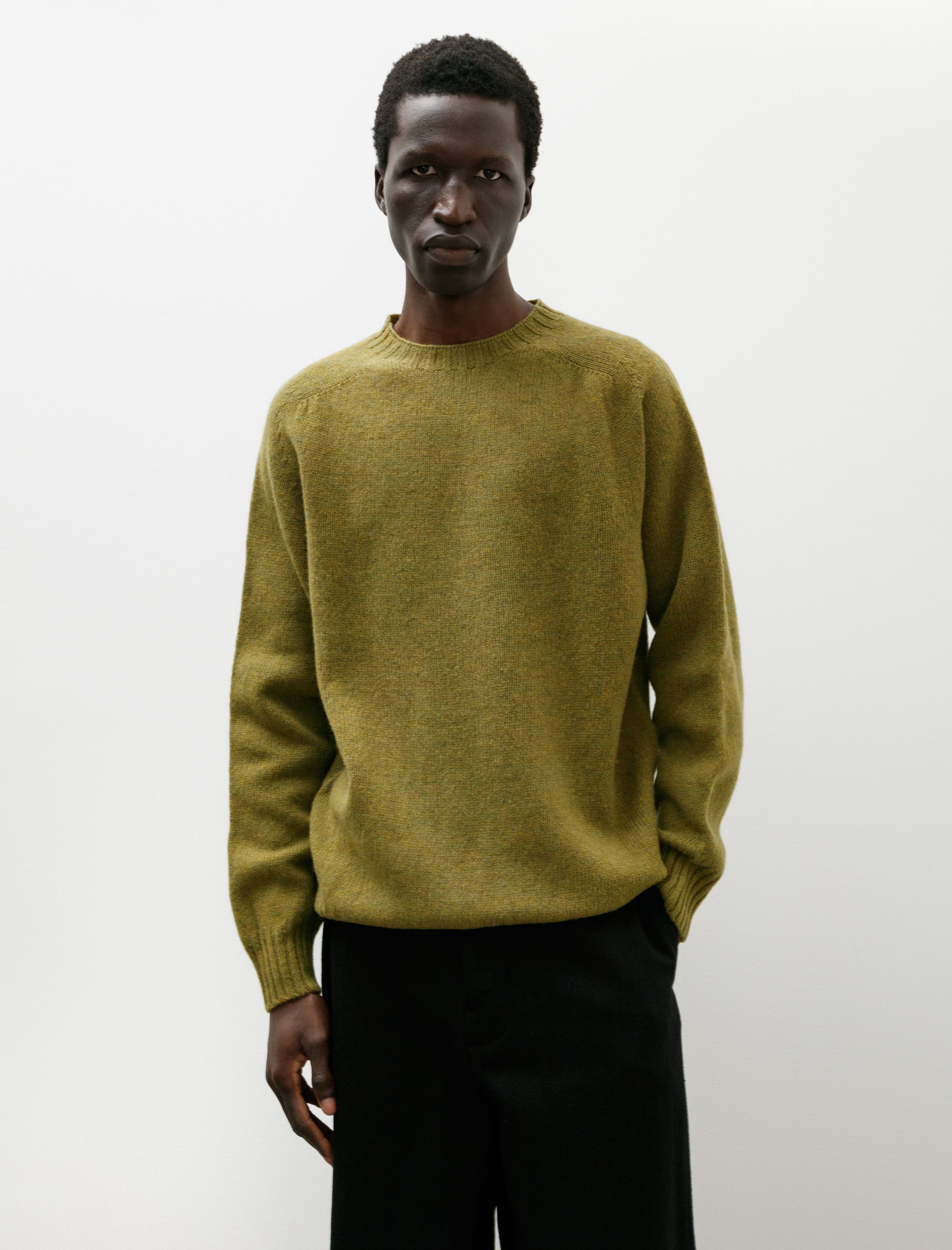 Neighbour Pure Wool Sweater Lichen