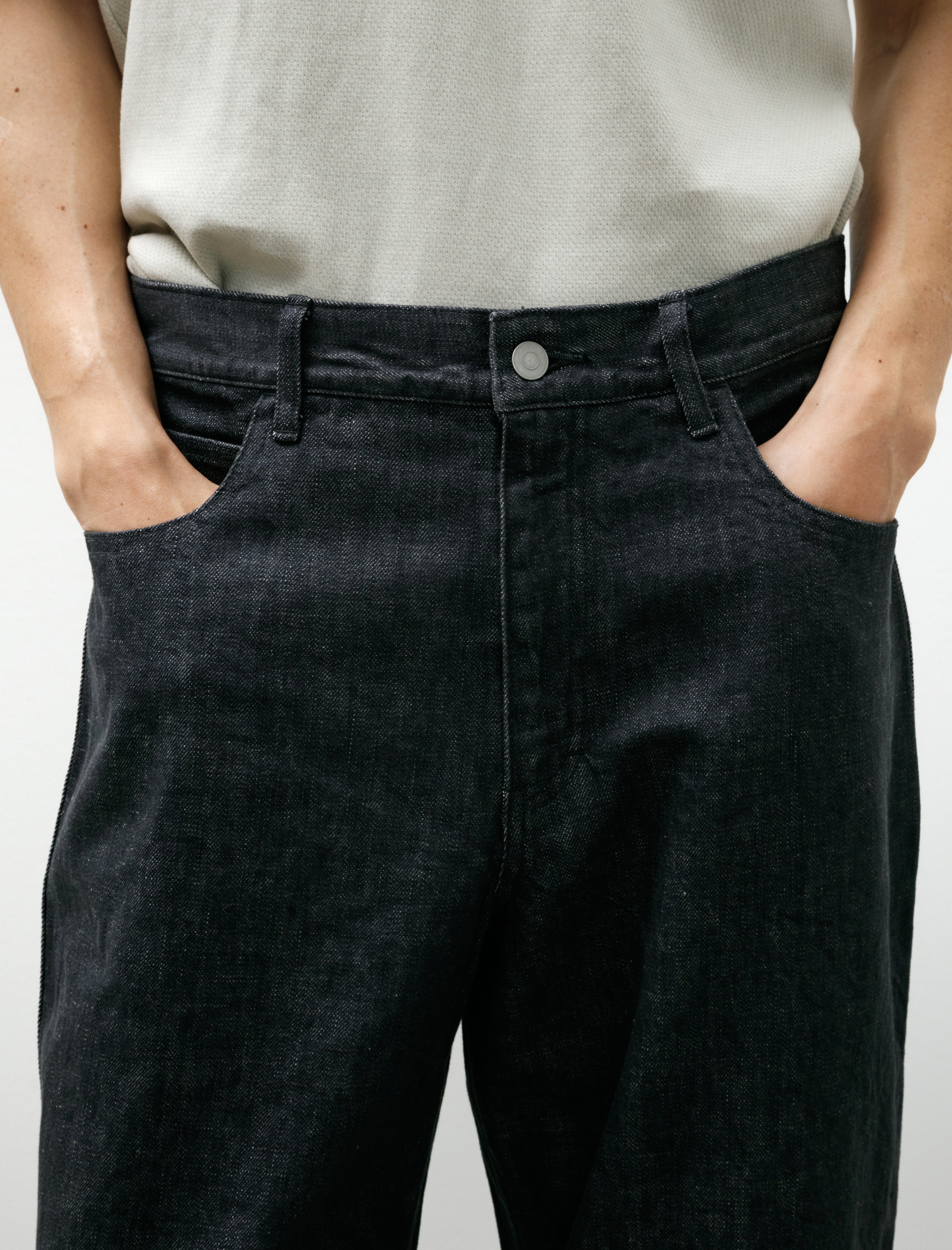 5PKT Jean Grey 12oz Denim