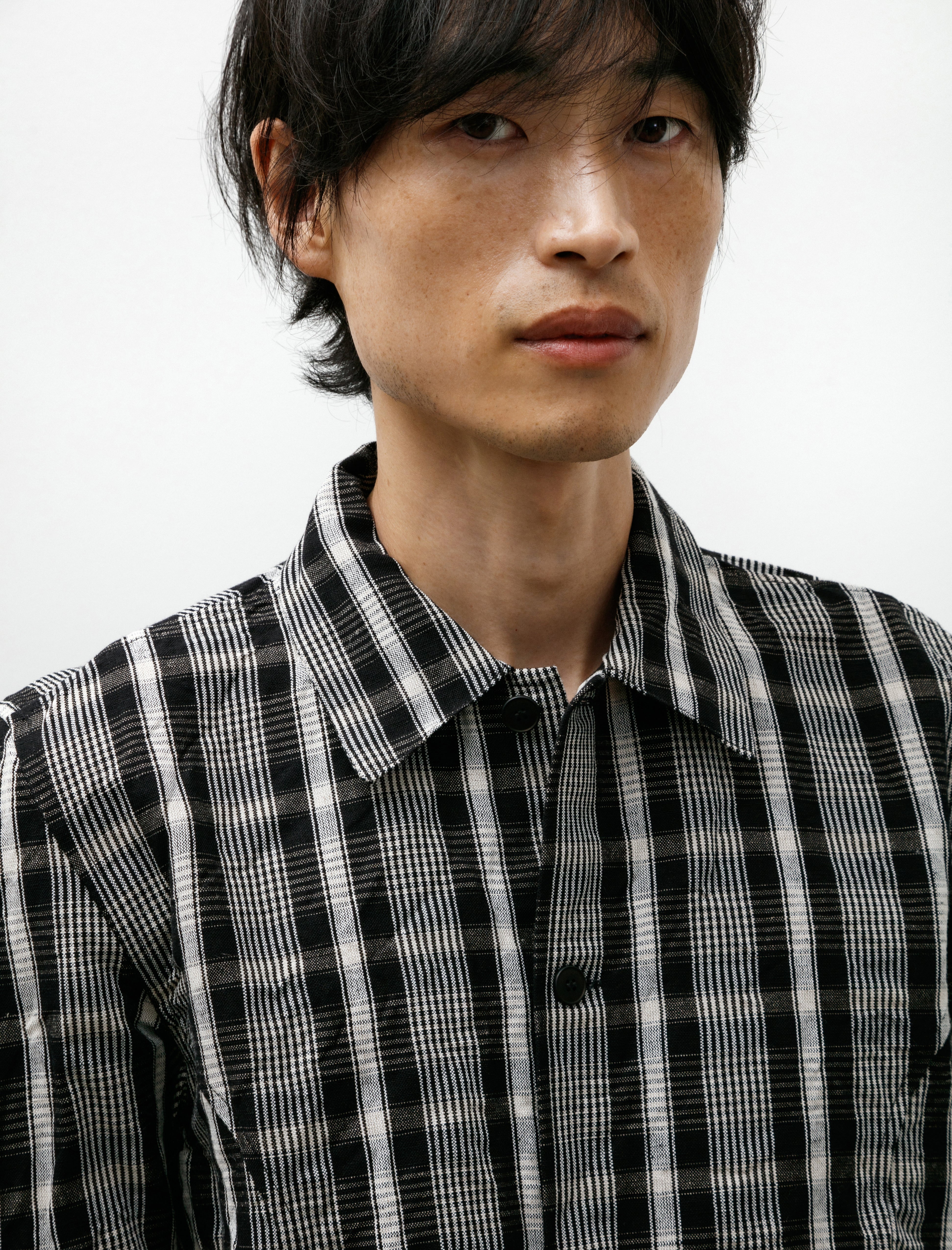 Unkruid Corset Shirt Black Wool Kelsch Cloth