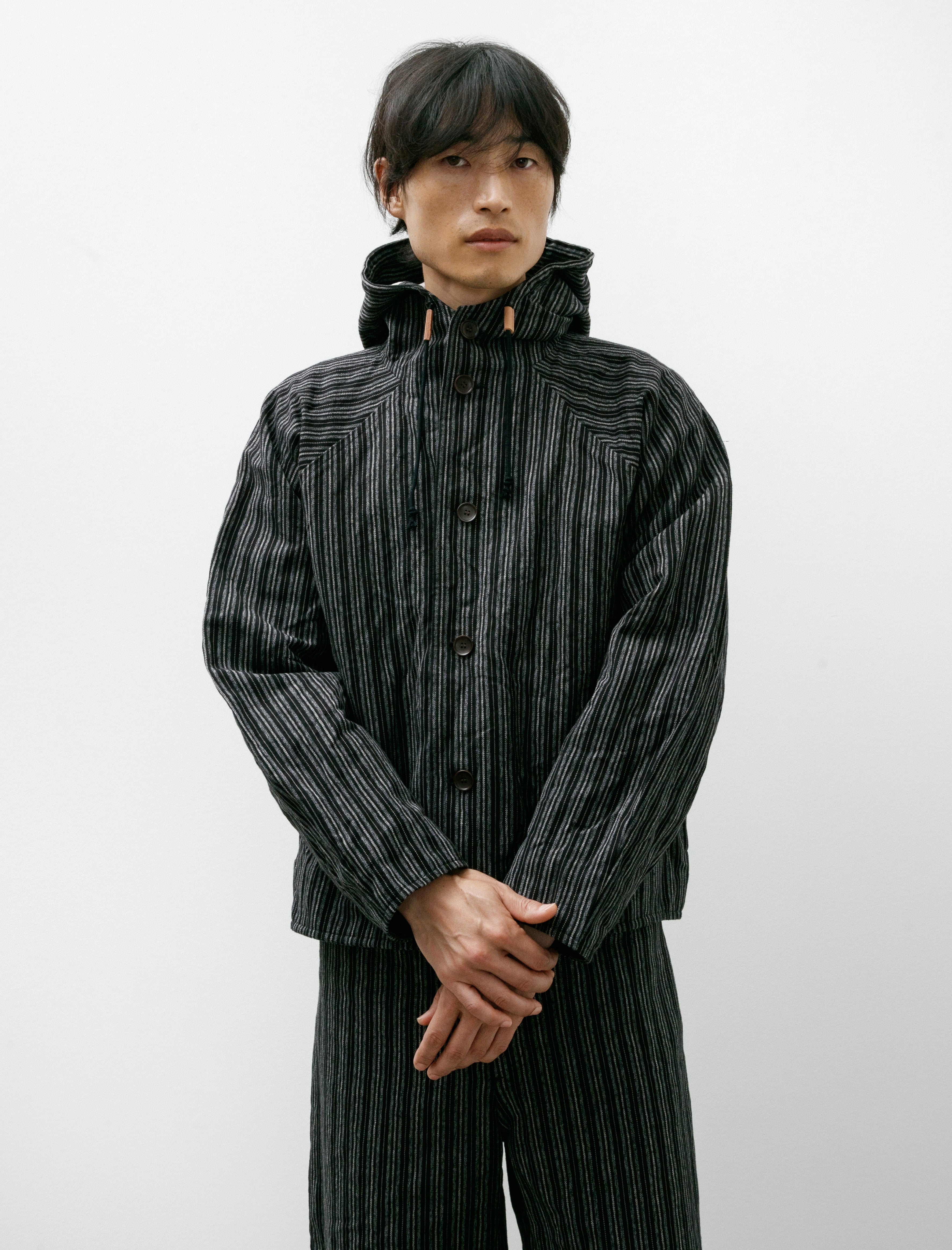 Unkruid Sans Soleil Black Striped Heavy Coutil