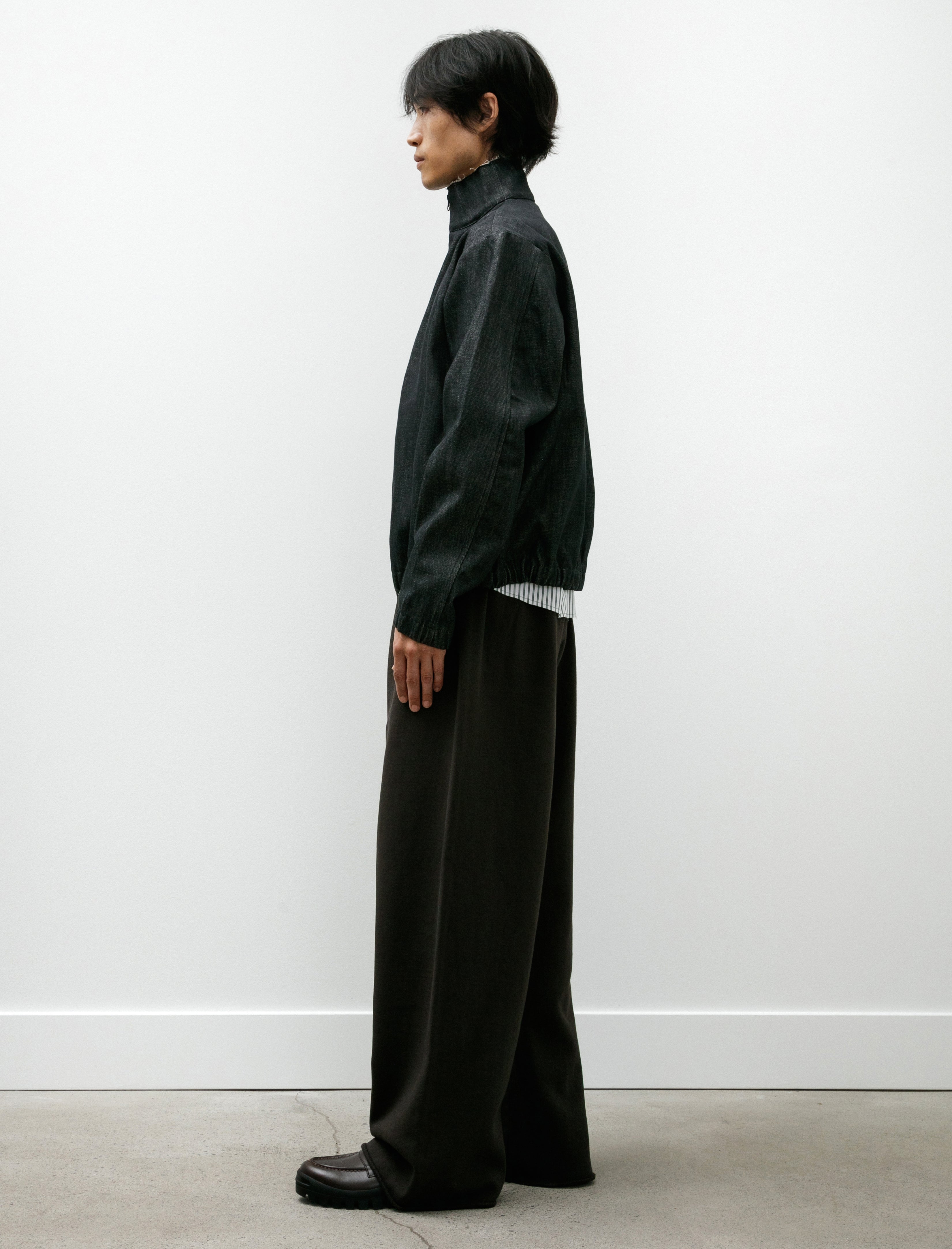 Gabriela Coll Garments No. 287 Organic Cotton Fleece Trousers Brown