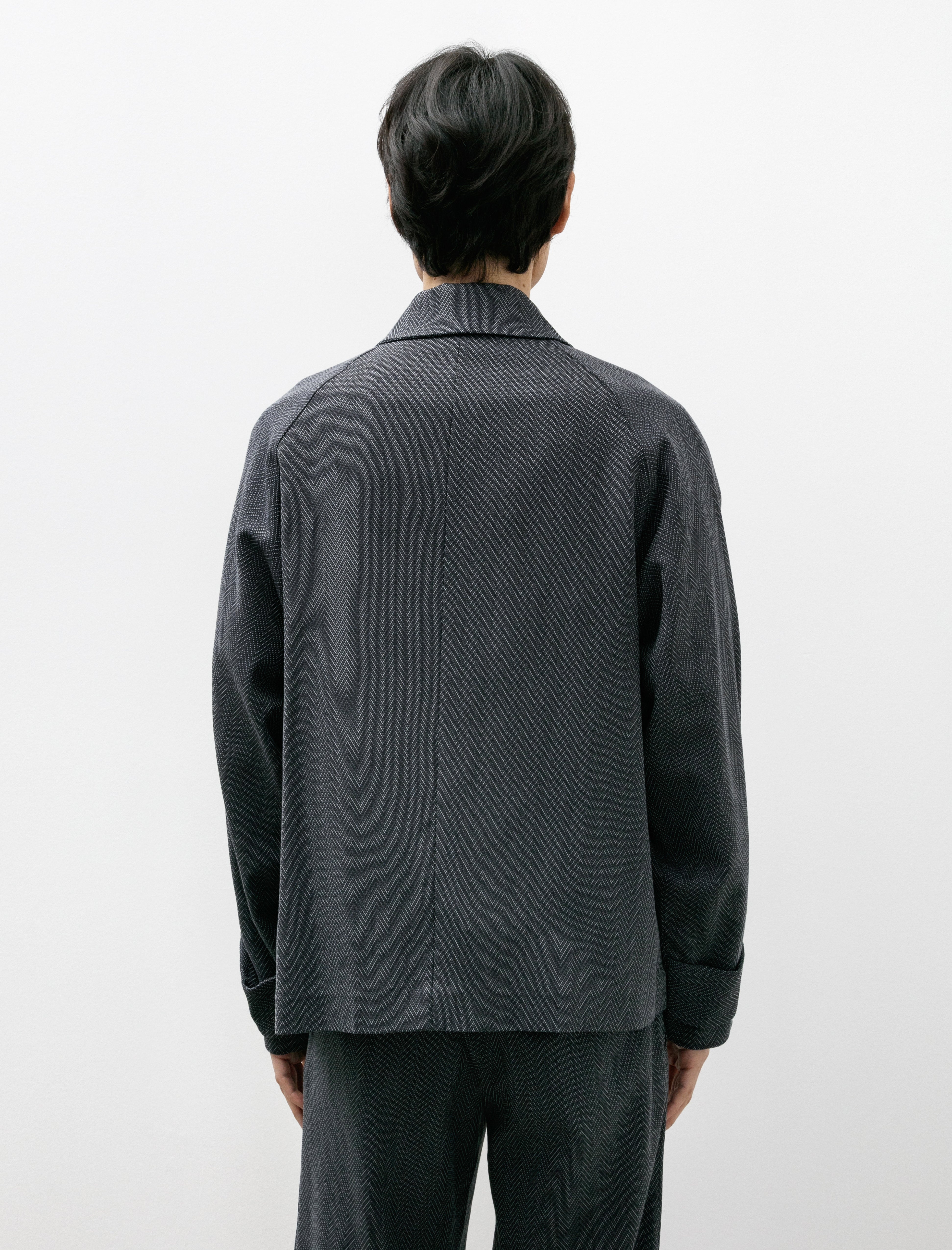 Seya River Blouson High Twisted Hemp River Stone