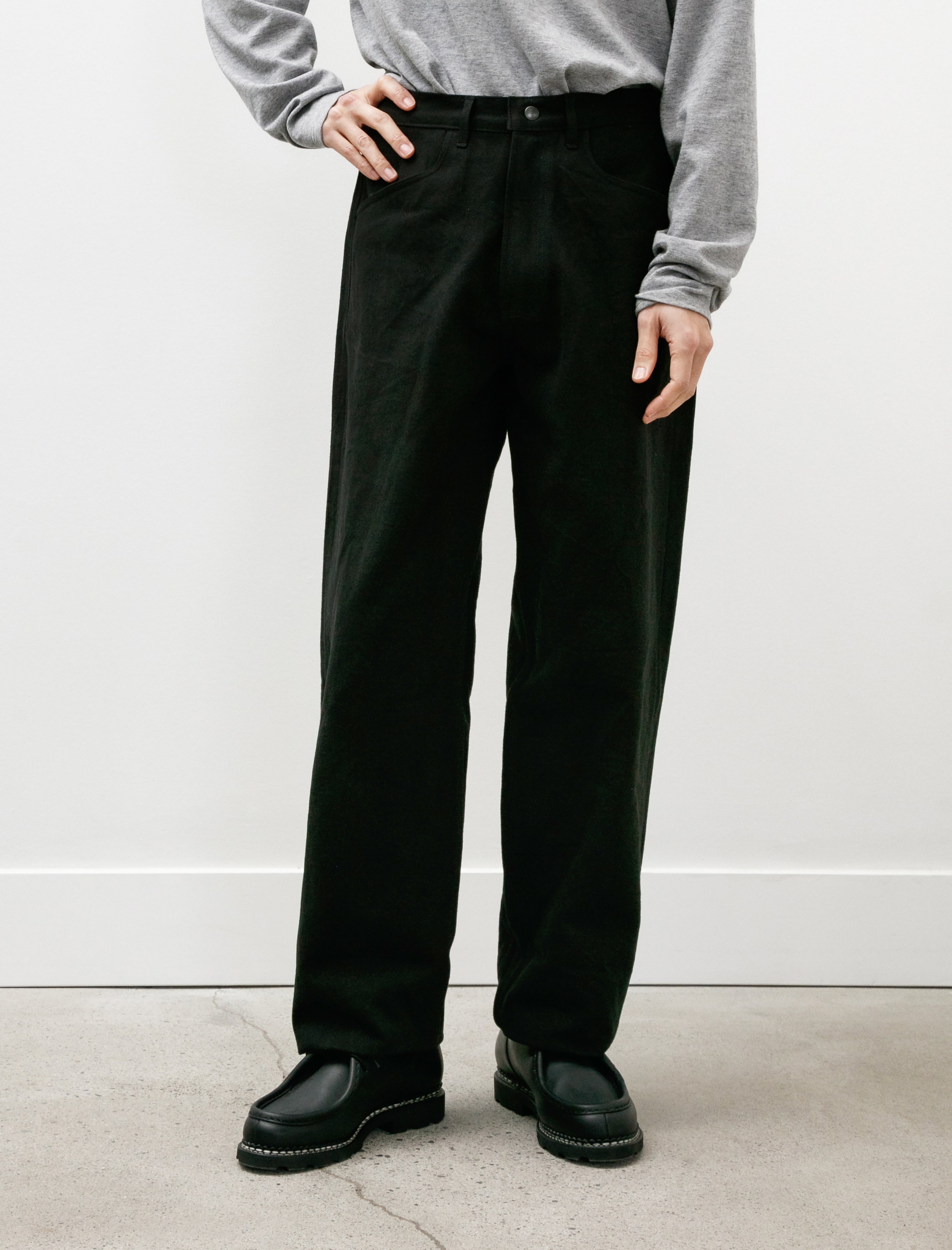 Henry's Curved Jeans Black Midnight