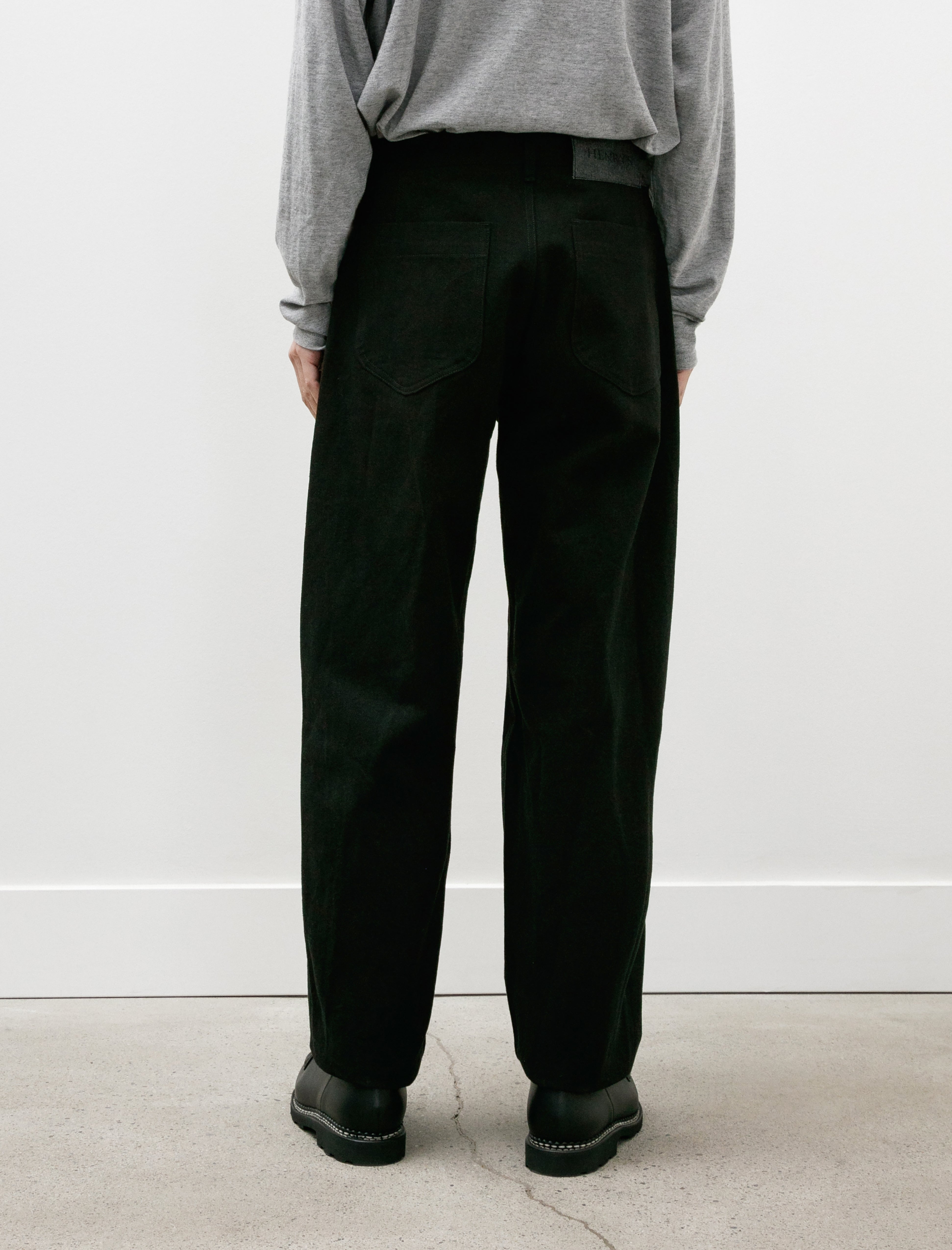 Henry's Curved Jeans Black Midnight