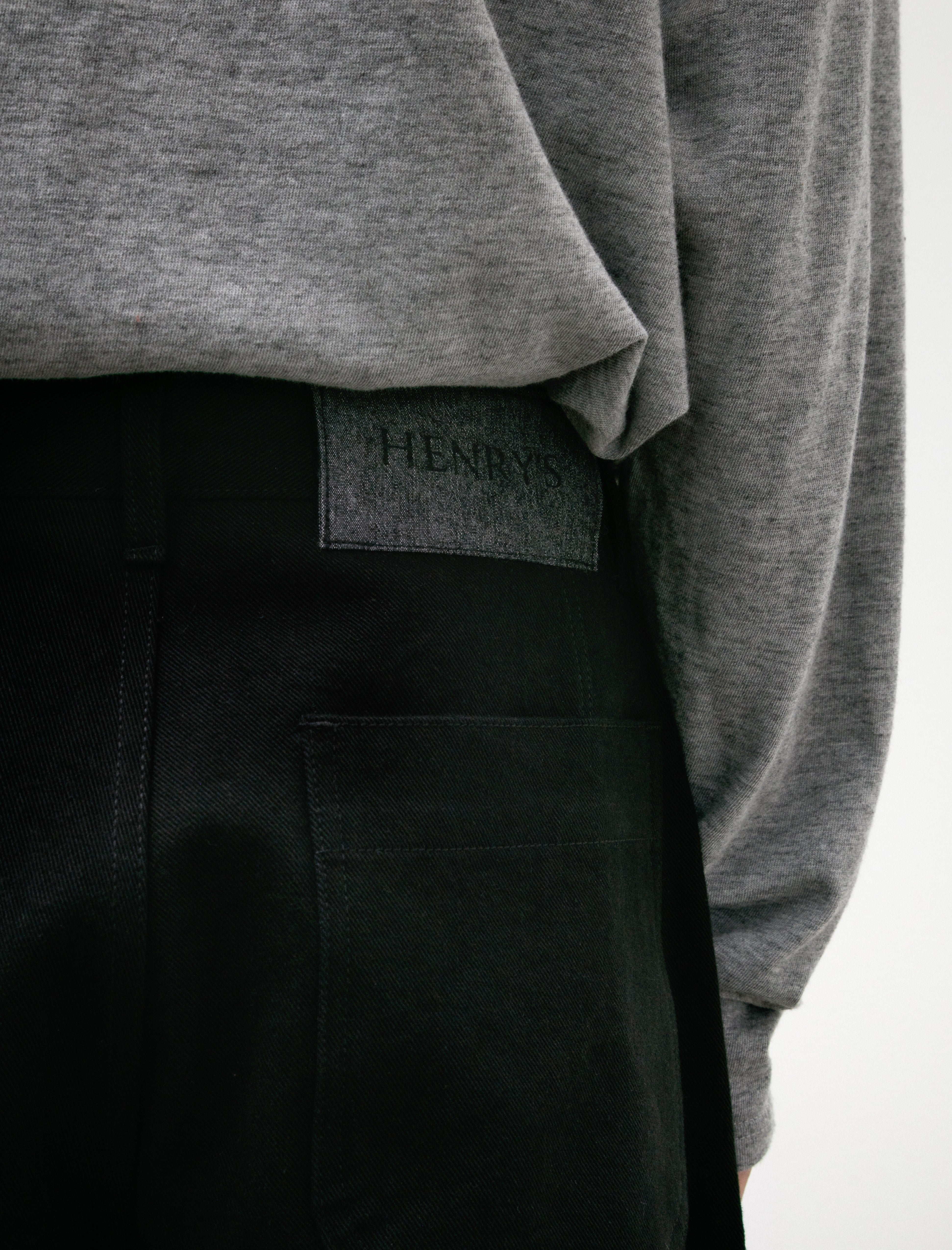 Henry's Curved Jeans Black Midnight