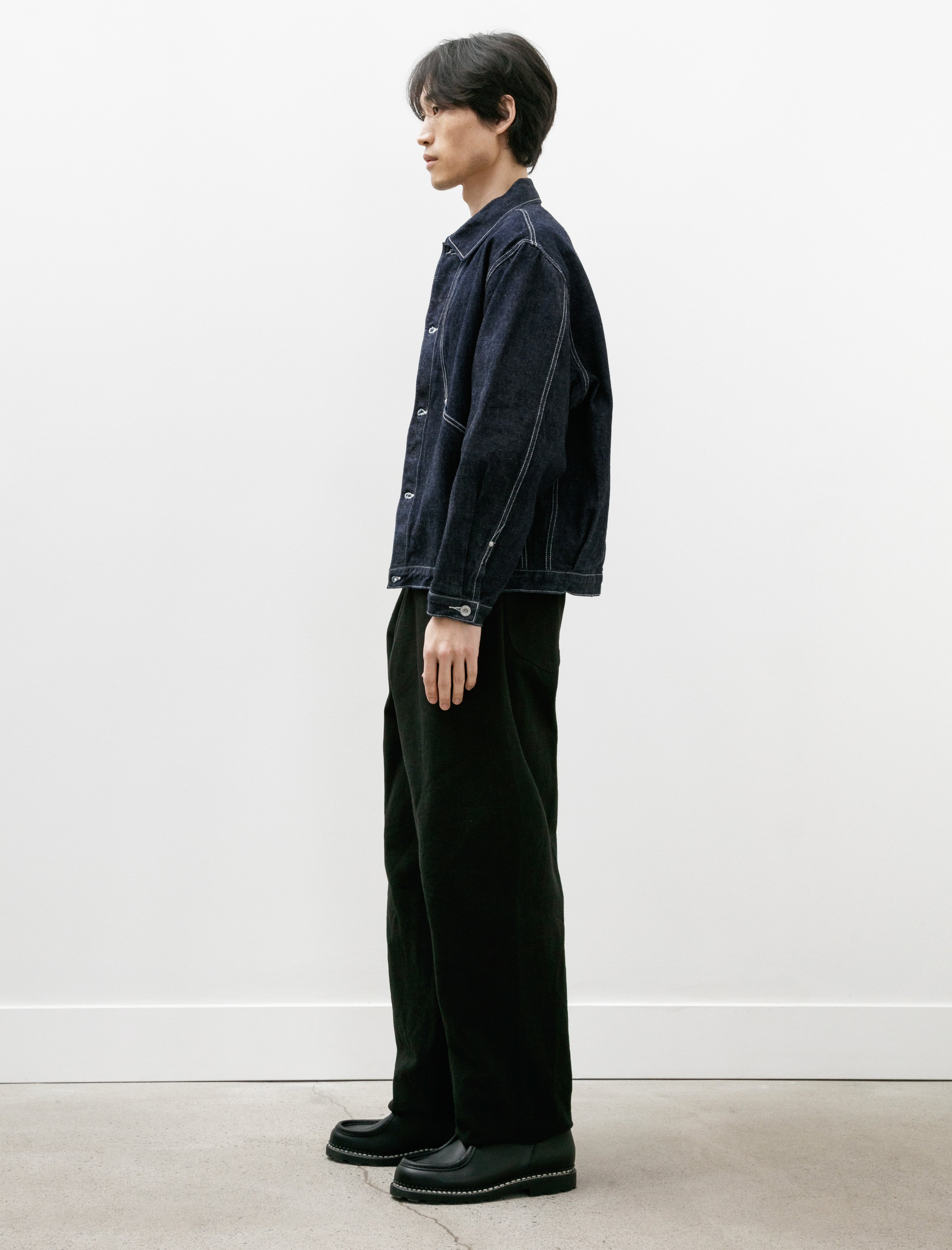 Henry's Curved Jeans Black Midnight