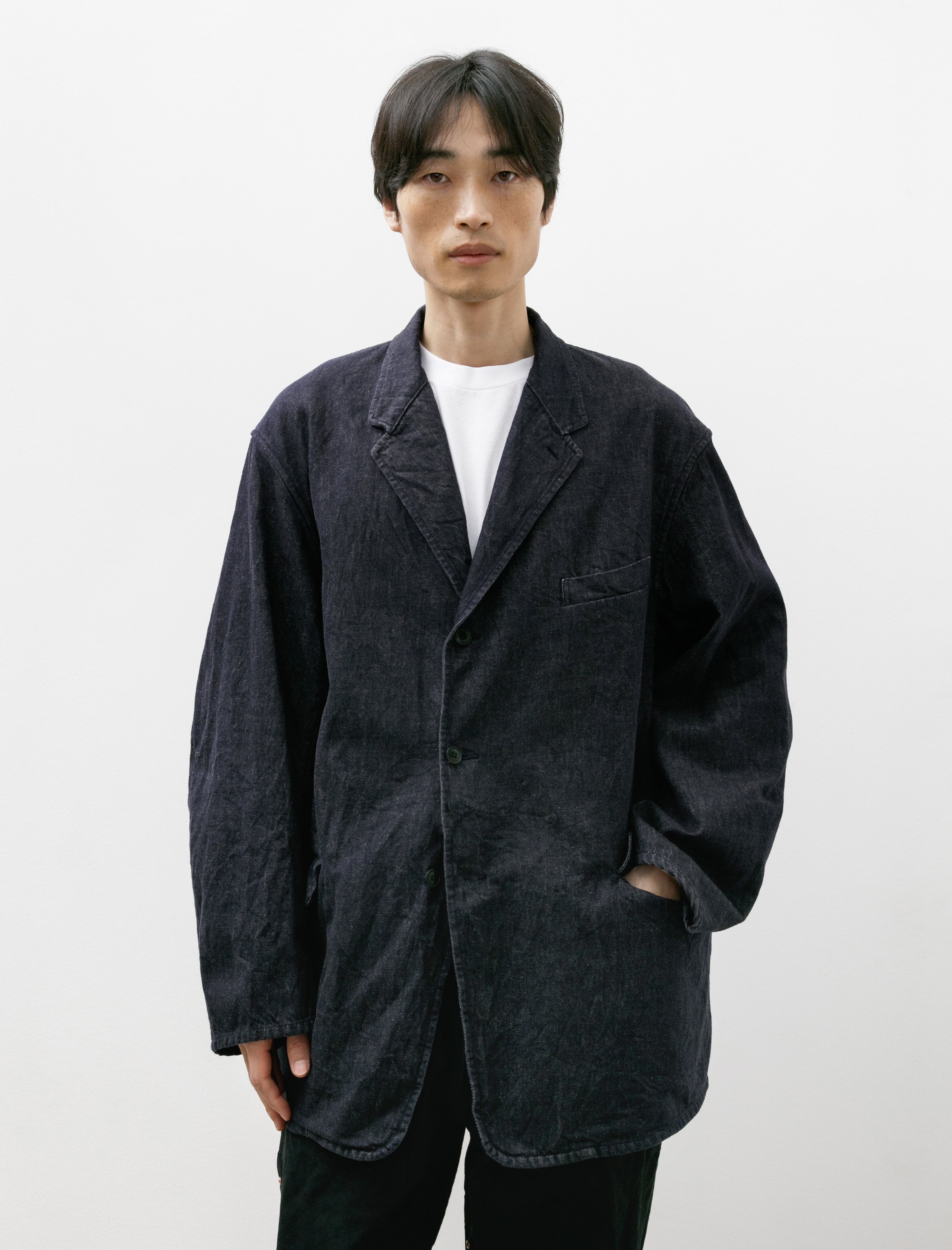 Comoli Denim Jacket Navy