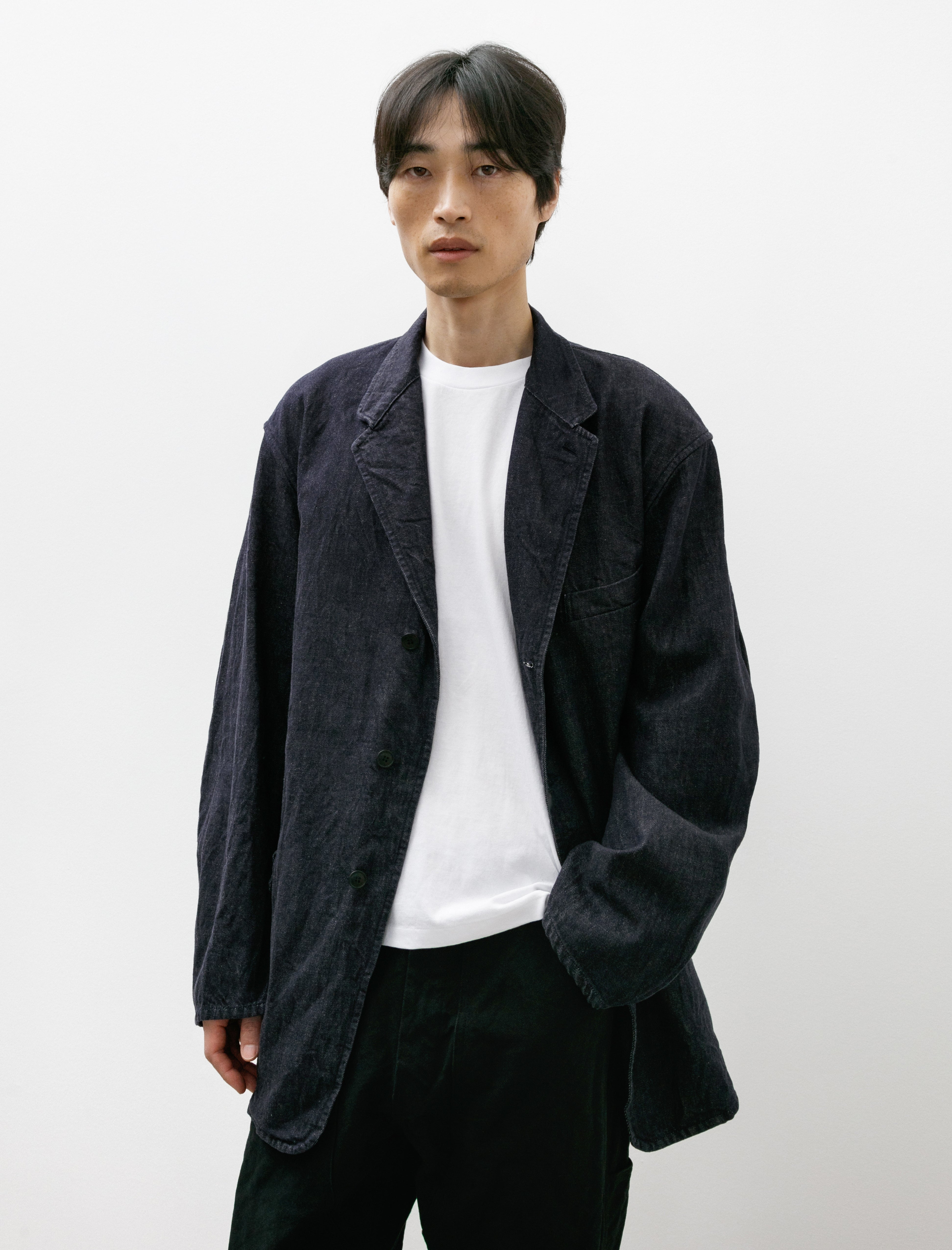 Comoli Denim Jacket Navy