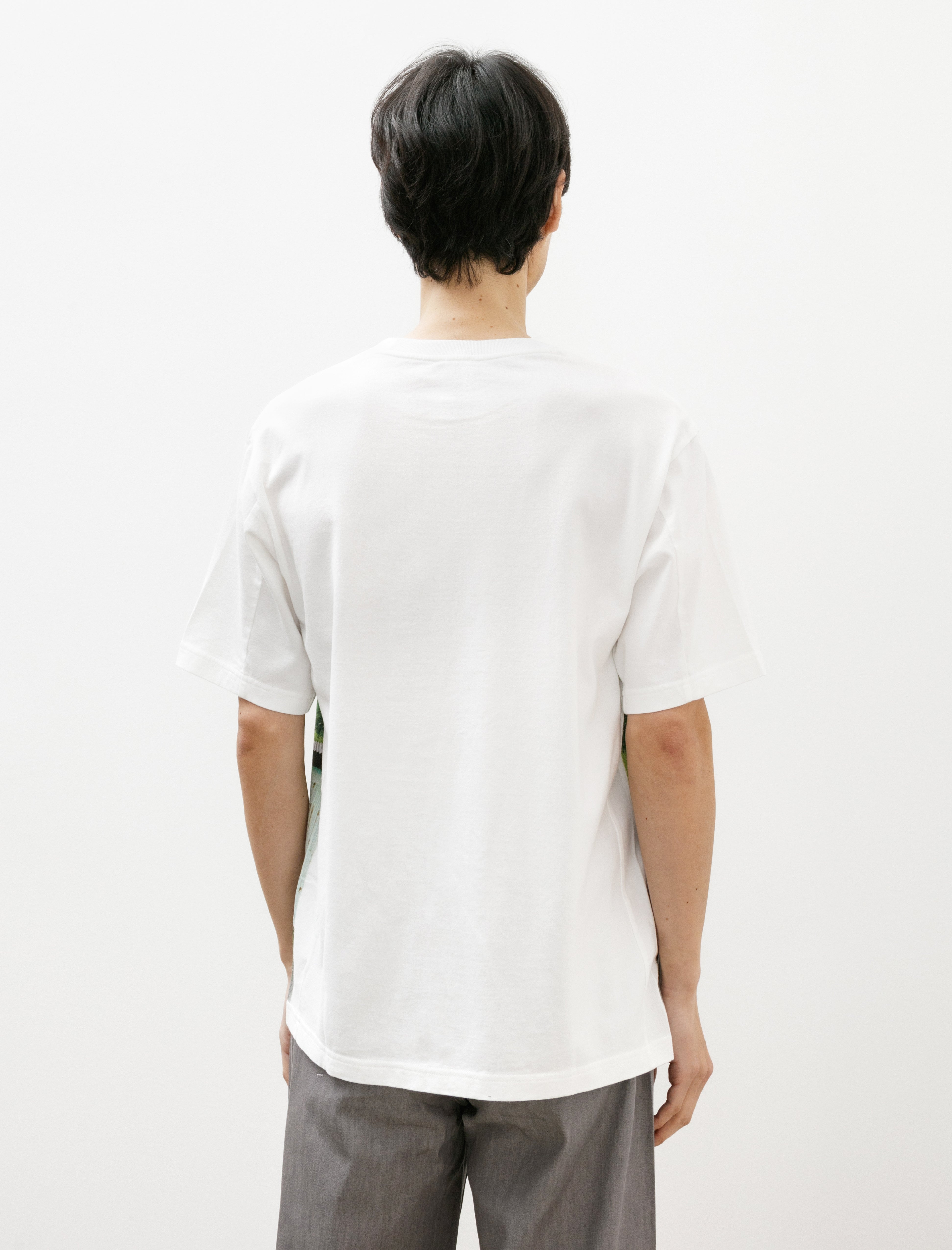 Seya Printed T-Shirt White Fog Colour Print