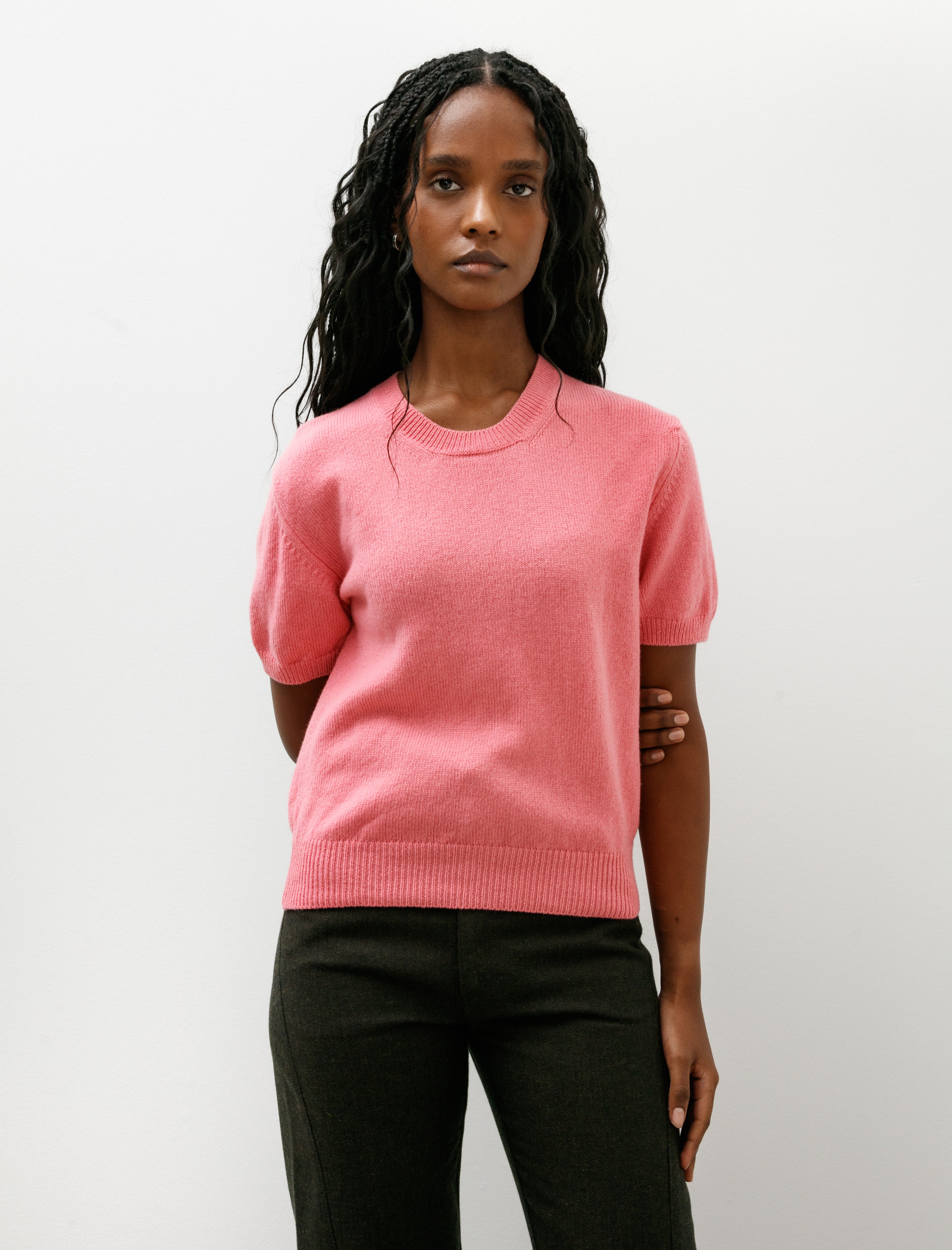 & Daughter Wicklow T-Shirt Pink