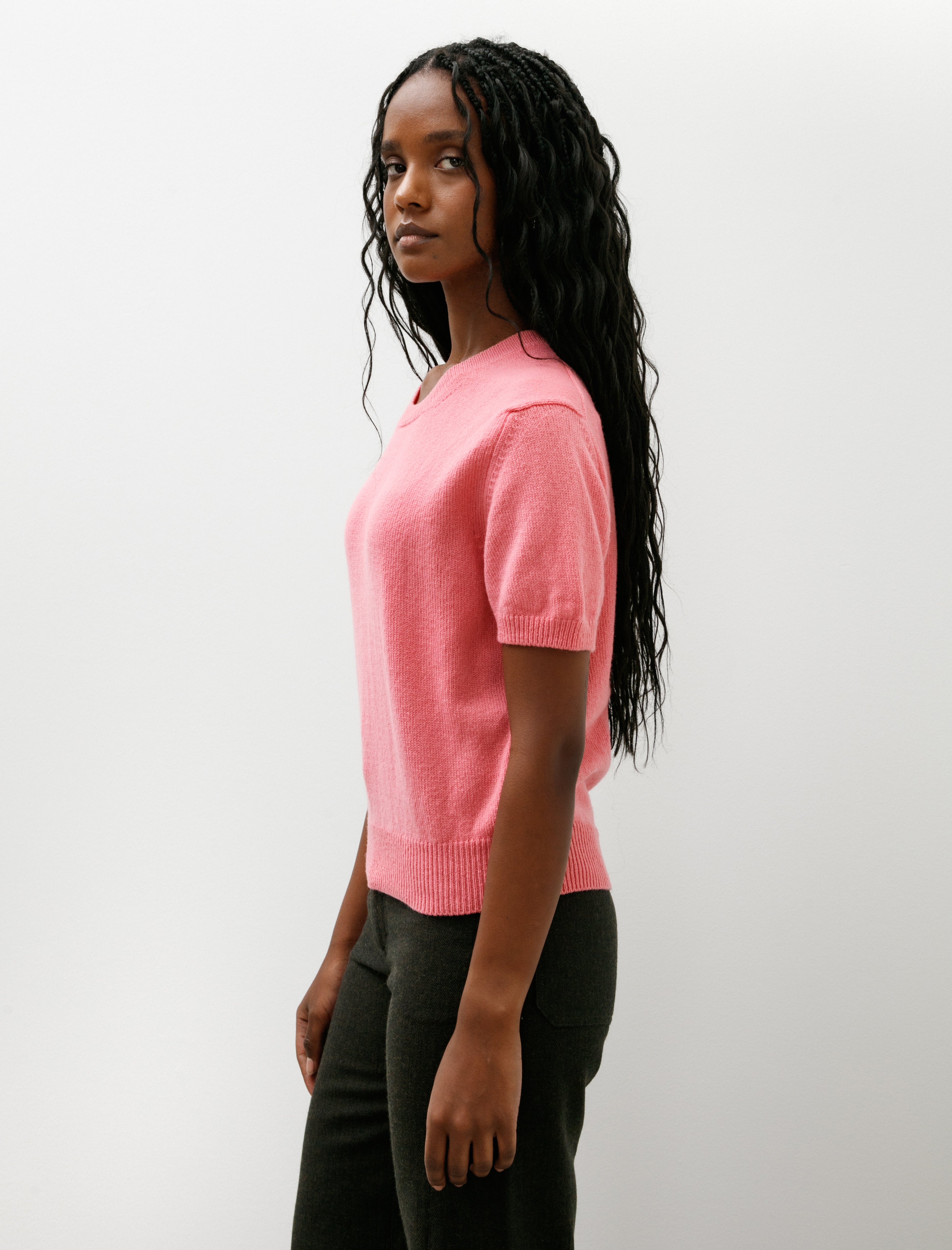 & Daughter Wicklow T-Shirt Pink
