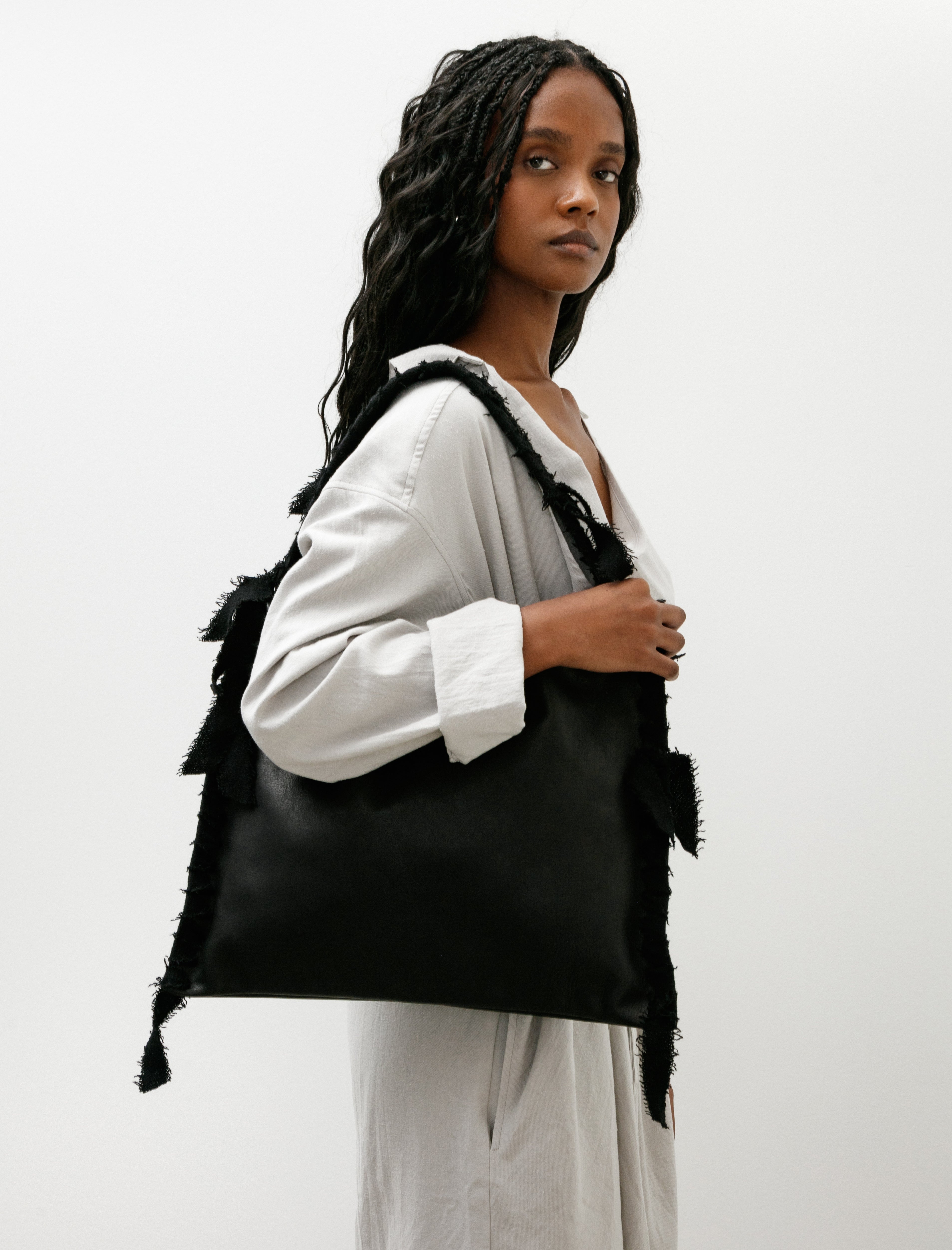 Y's by Yohji Yamamoto Braided String Tote Bag