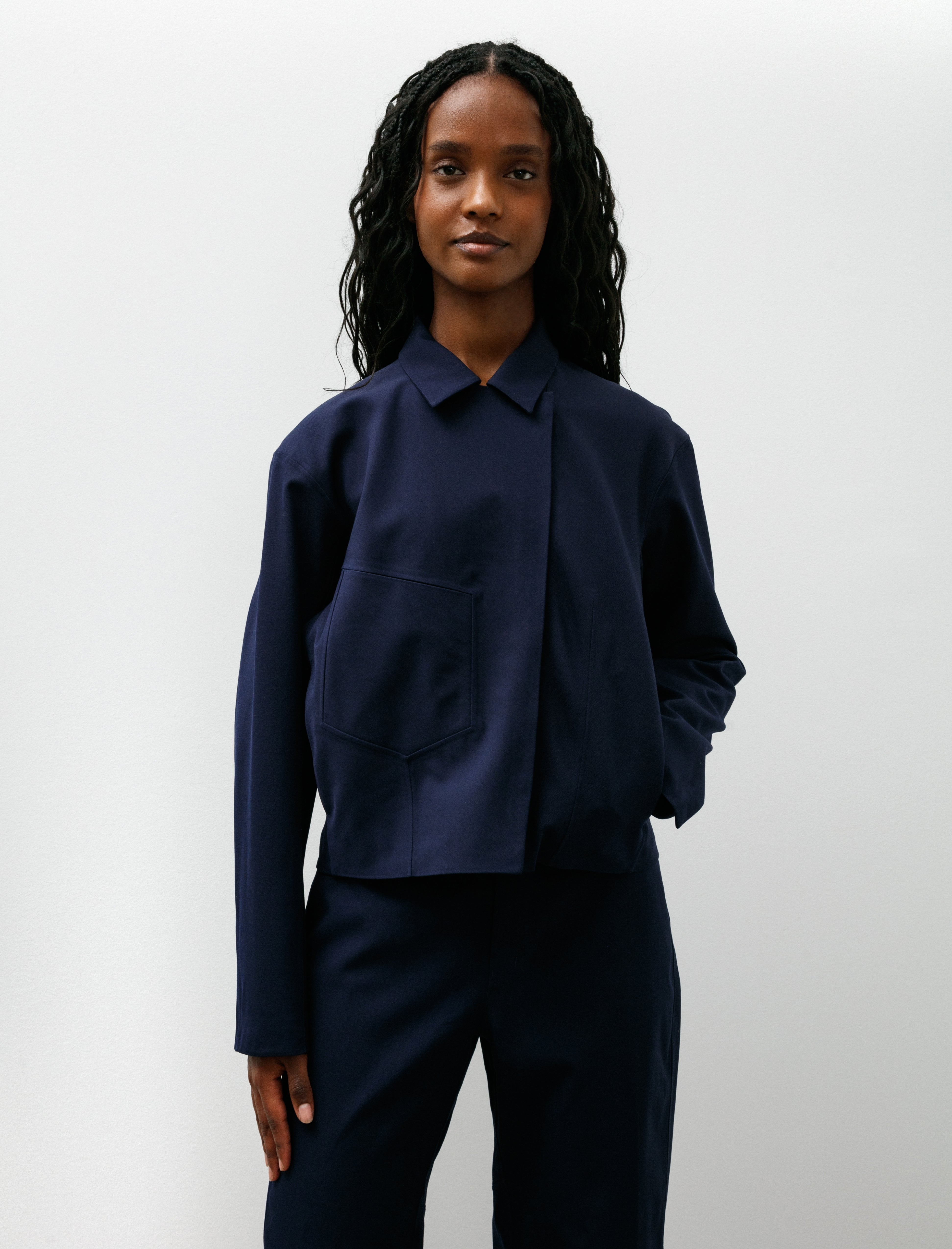 Veilance Belfry Wool Jacket Passport Heather