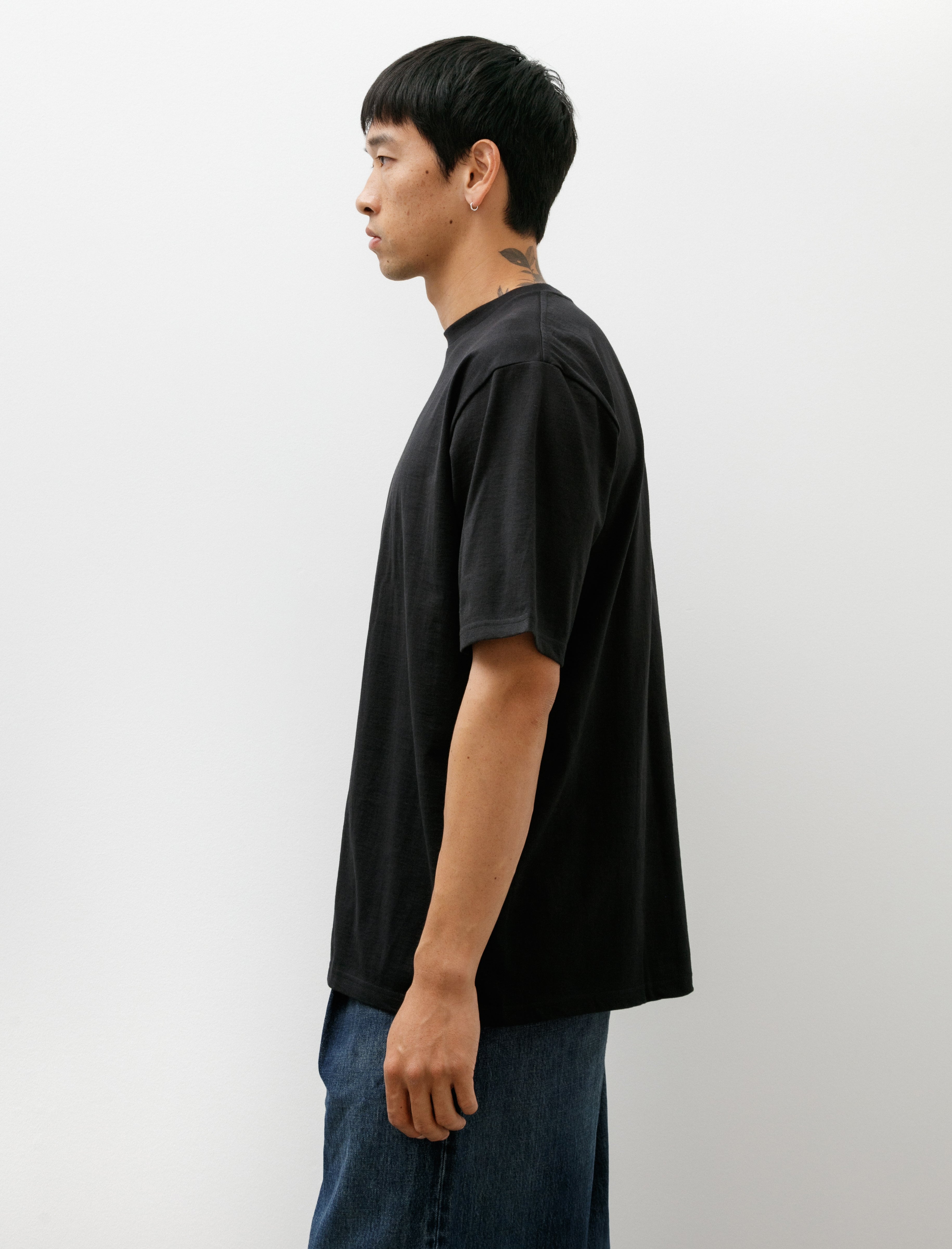 Graphpaper 2-Pack Crew Neck Tee Black