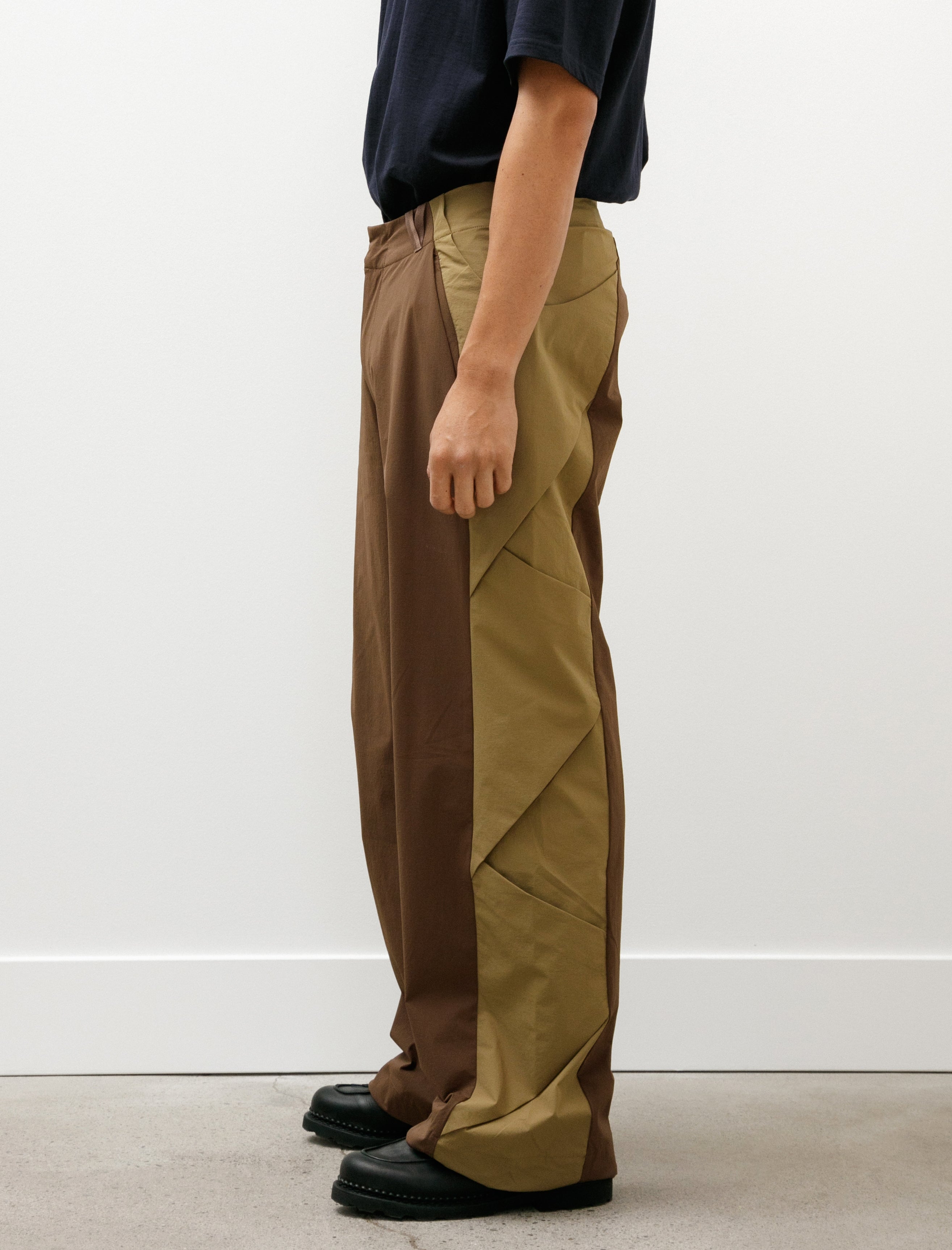 Colin Meredith Braided Trouser Desert Olive