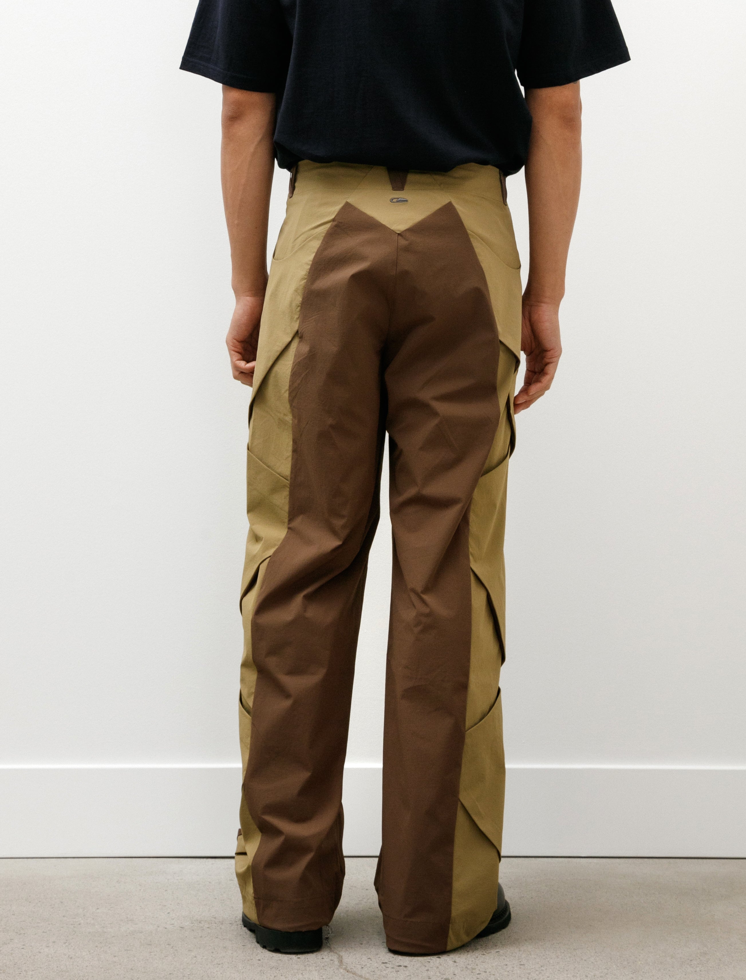 Colin Meredith Braided Trouser Desert Olive