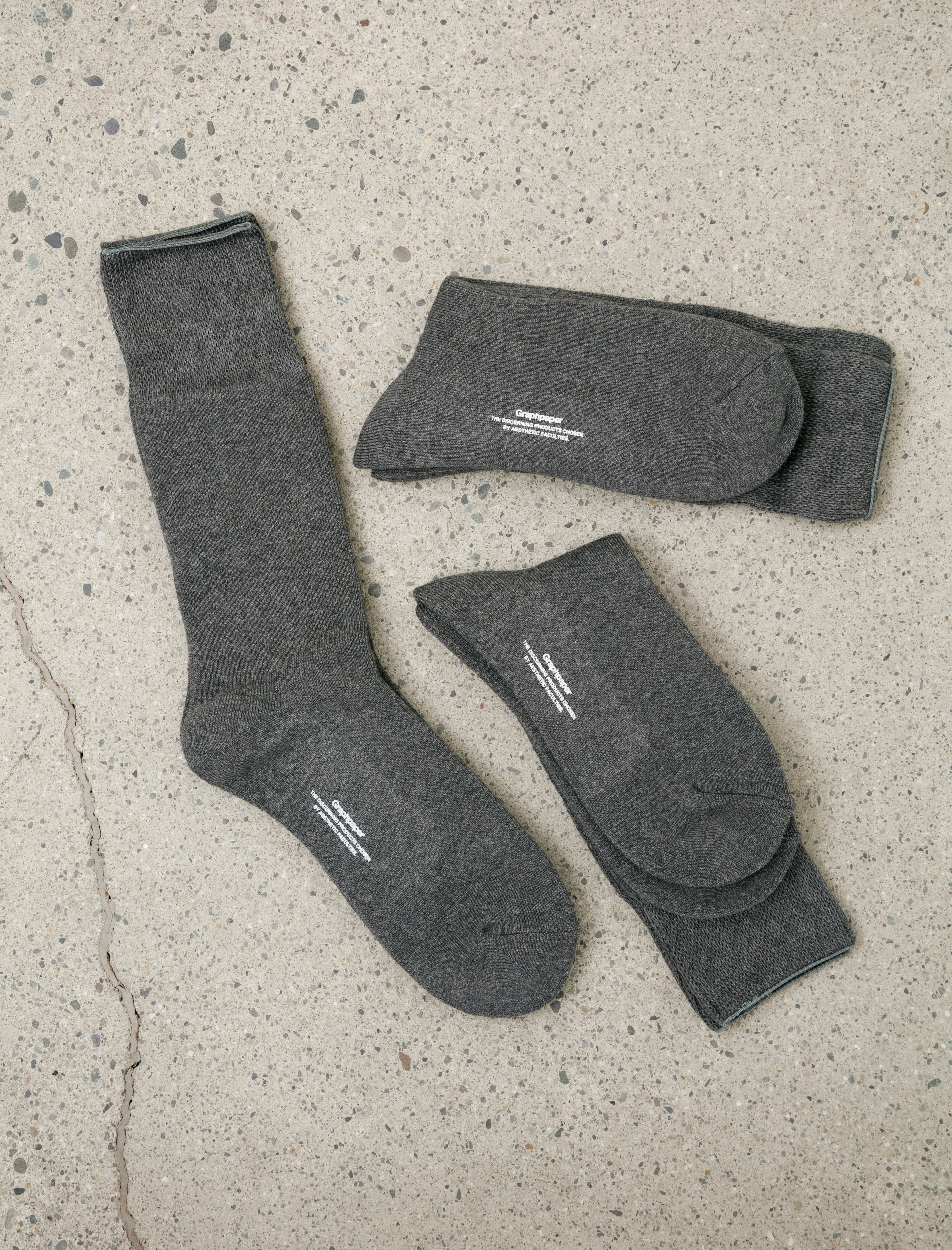 Graphpaper 3-Pack Socks