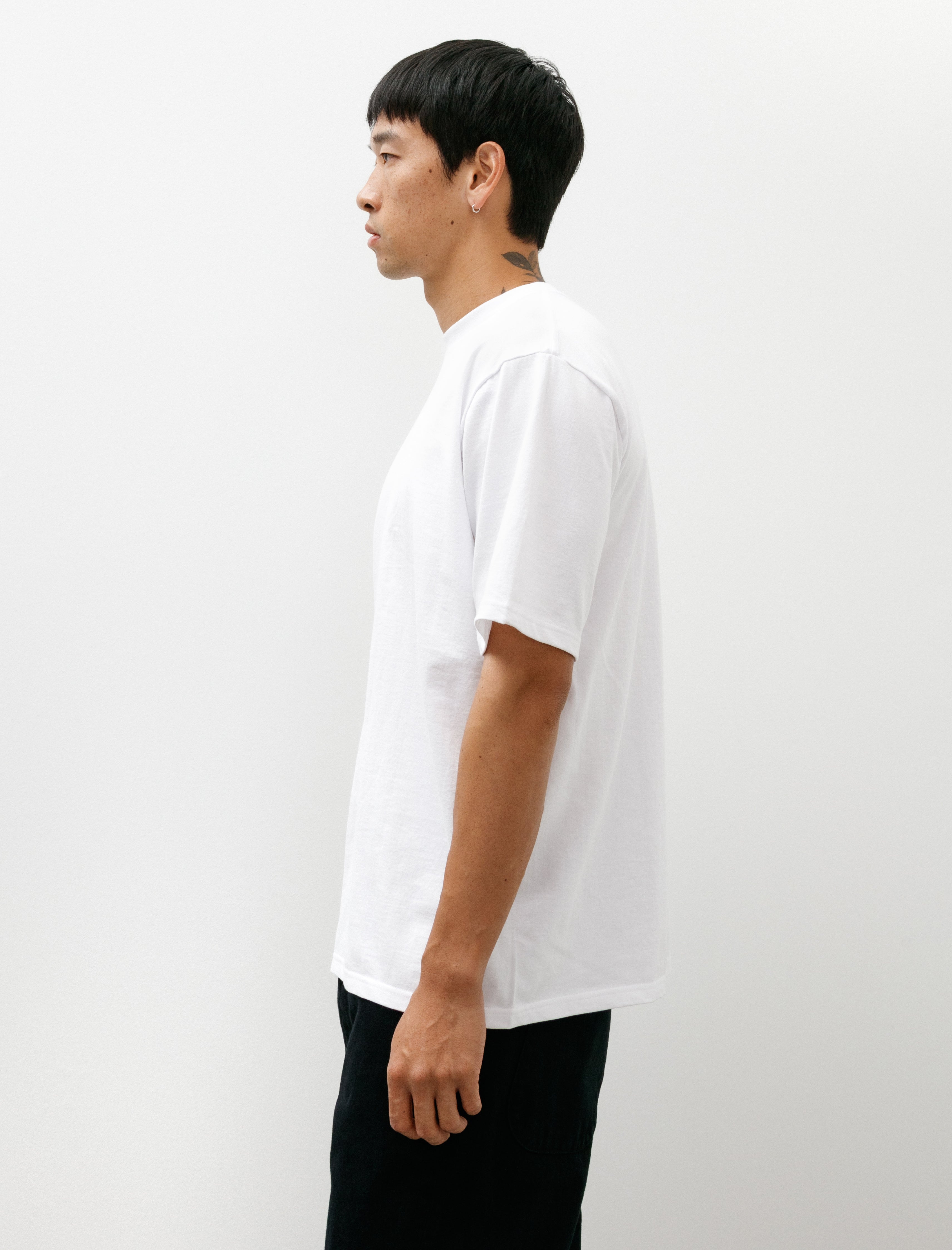 Graphpaper 2-Pack Crew Neck Tee White