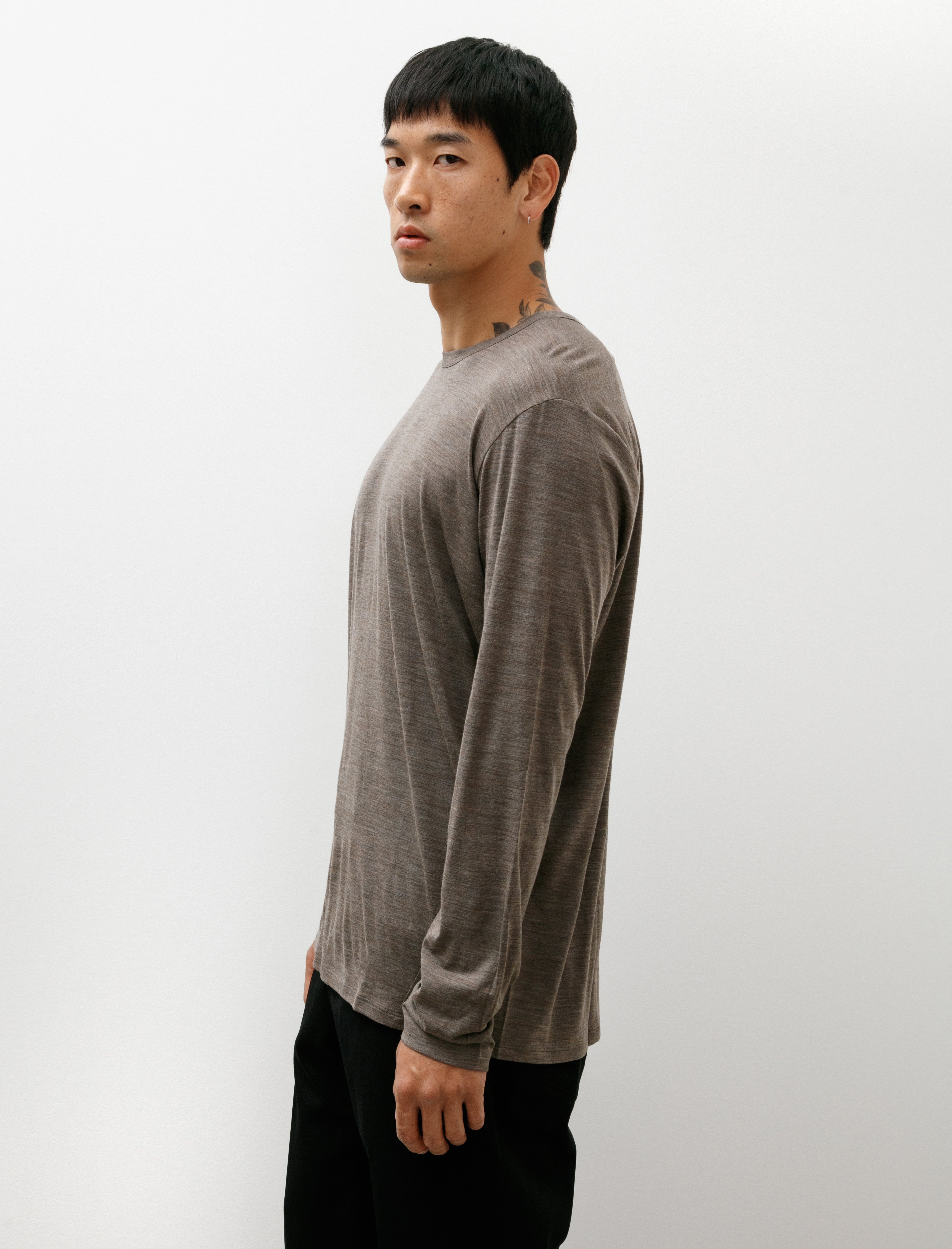 Veilance Frame LS Shirt Gnosis Heather