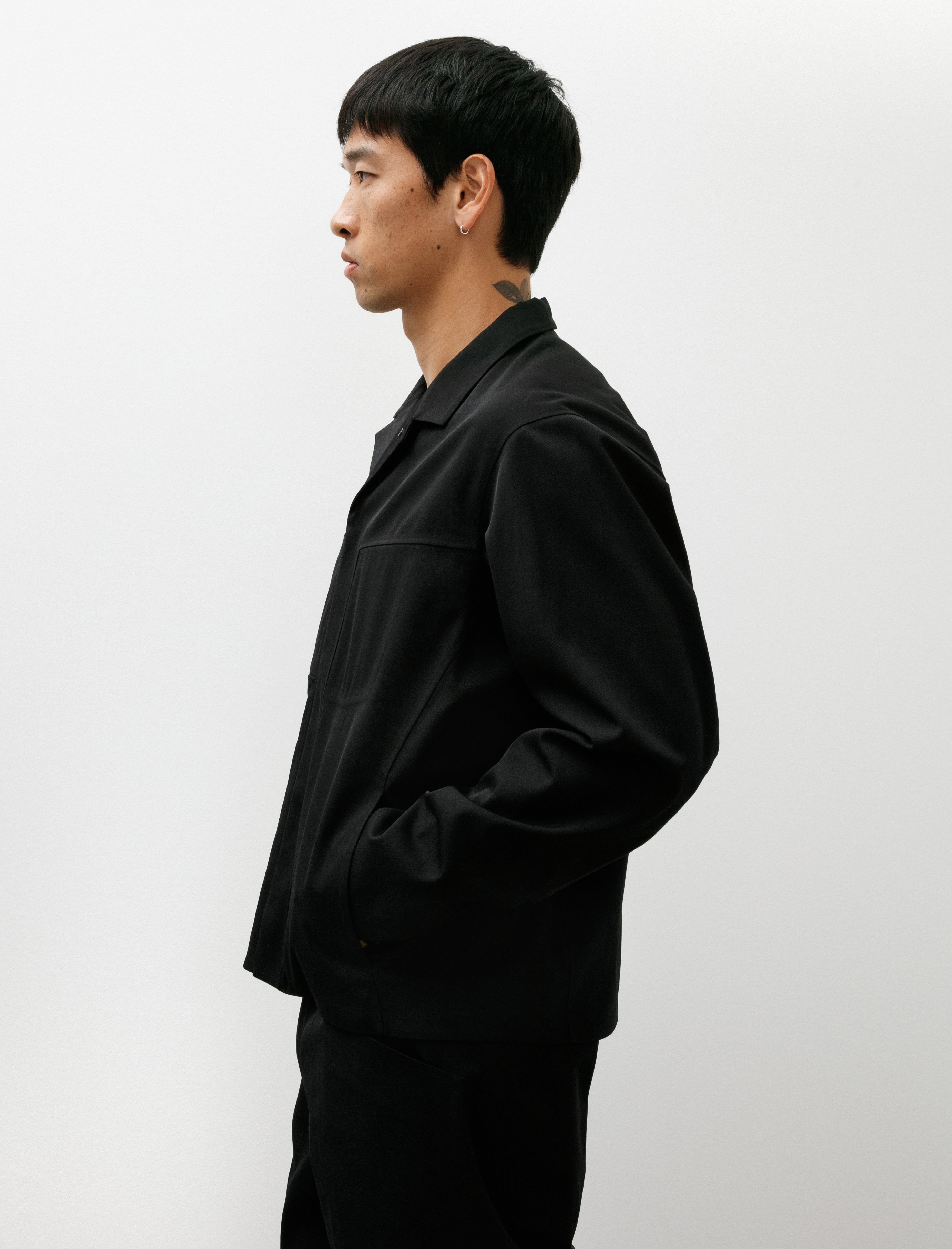 Veilance Voronoi Wool Jacket Black