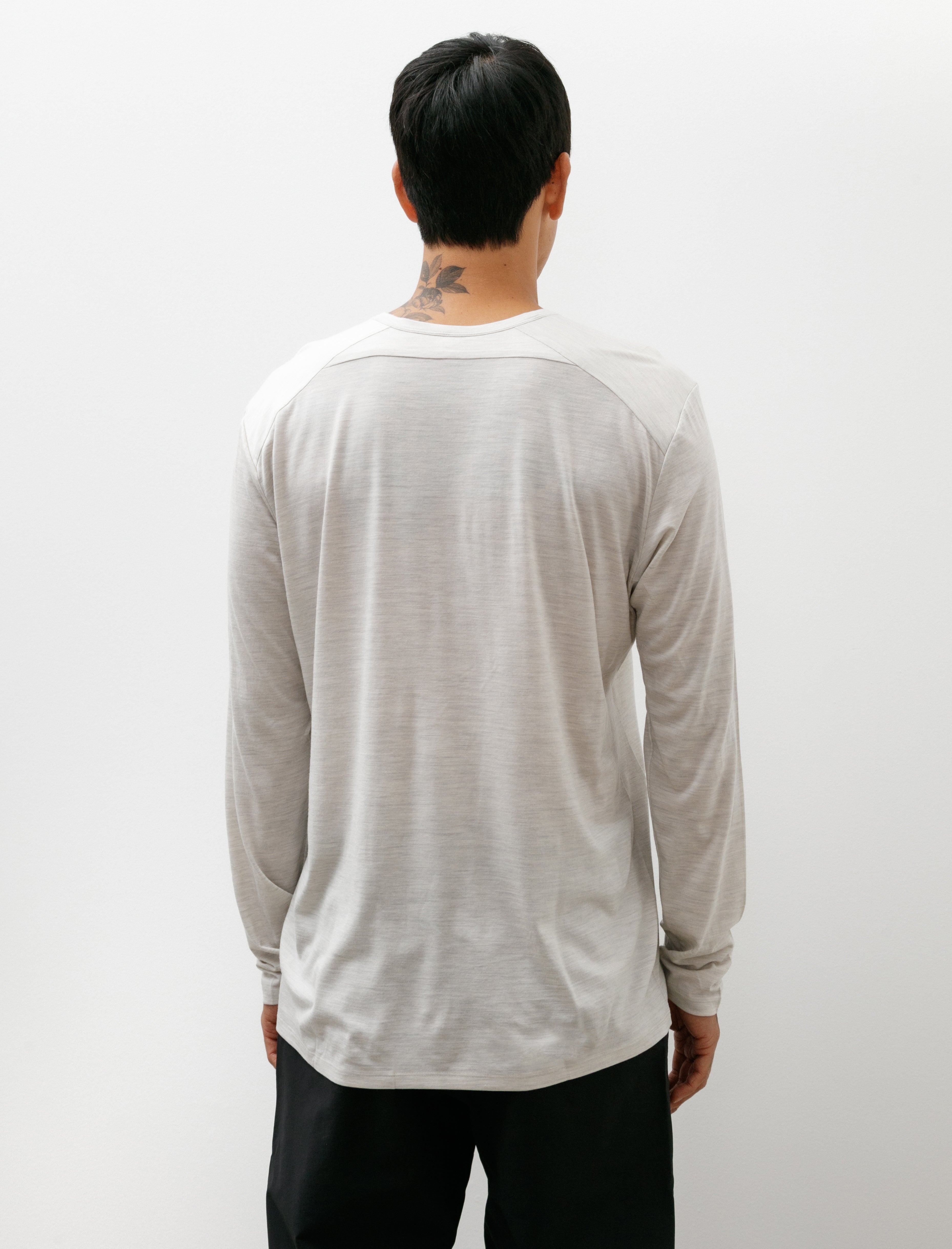 Veilance Frame LS Shirt Dark Cocoon Heather