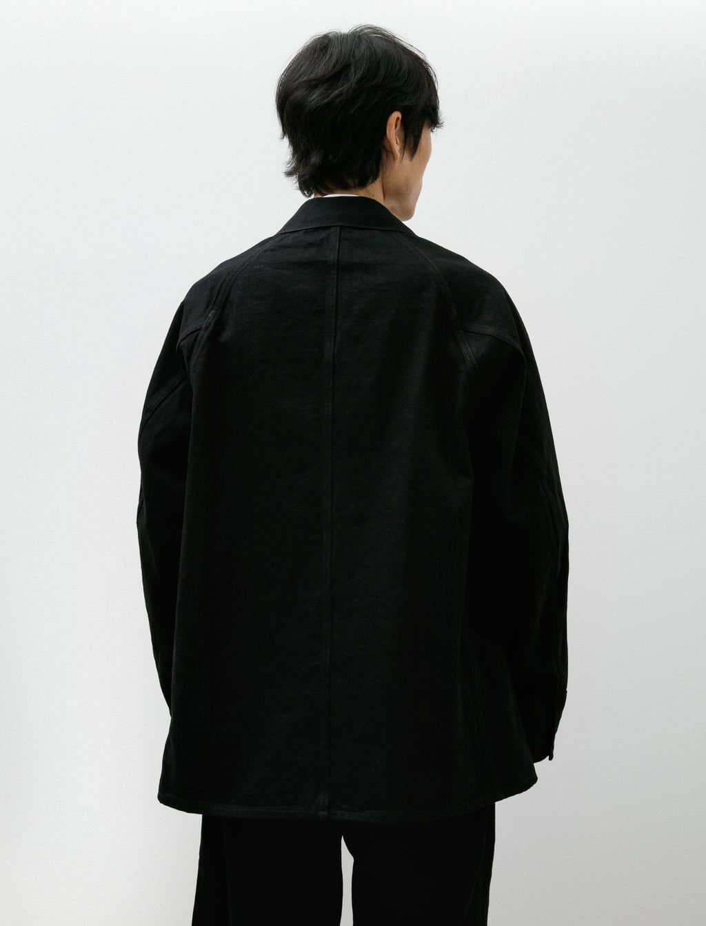 美品 24AW COMOLI DENIM WORK JACKET Comoli Black Denim Work Jacket – Neighbour