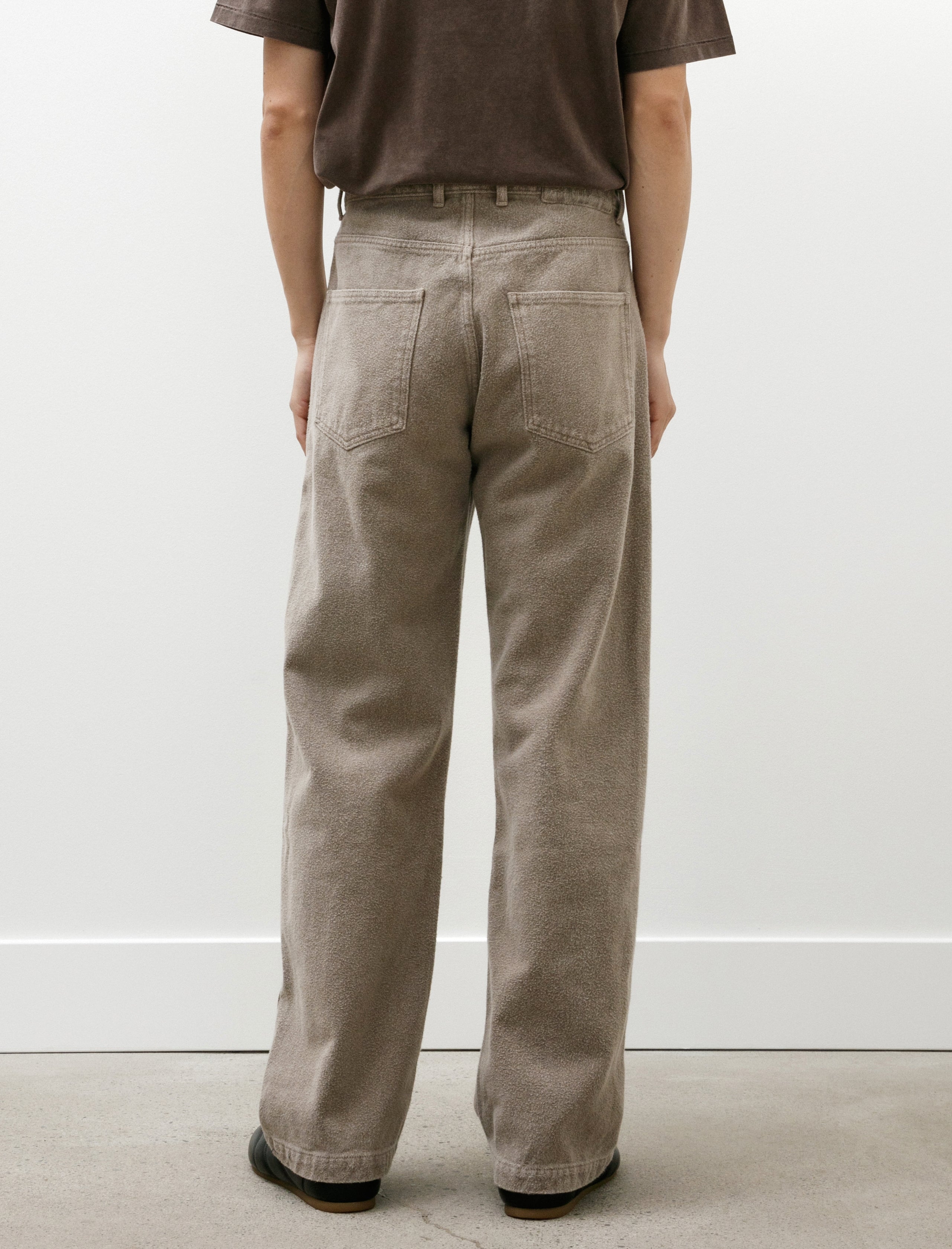 mfpen Straight Cut Jeans Brushed Mudstone