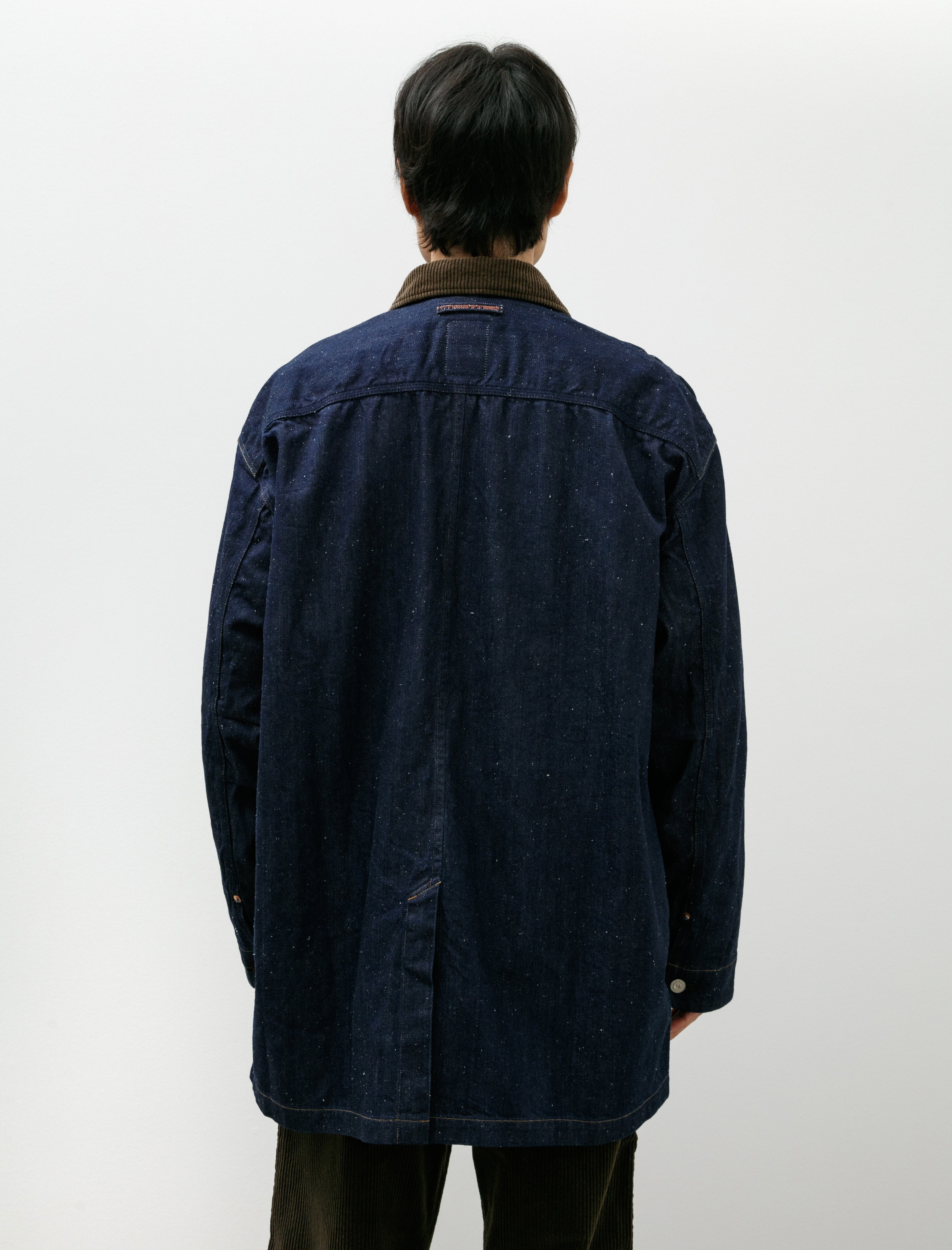 Cottle Dear Denim Traveling Coverall Washed Indigo