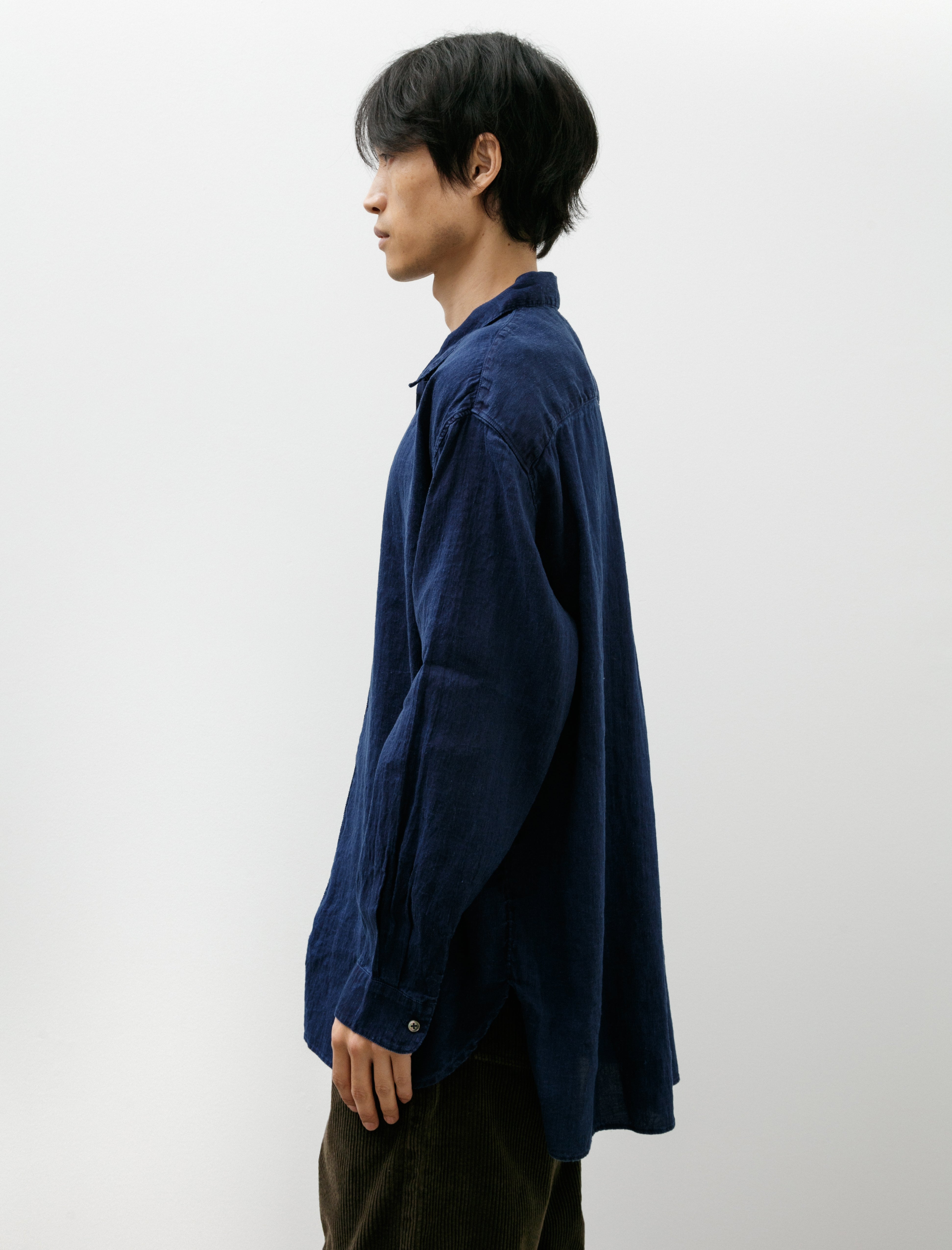 Cottle Champetre Bouquet Shirt Authentic Indigo