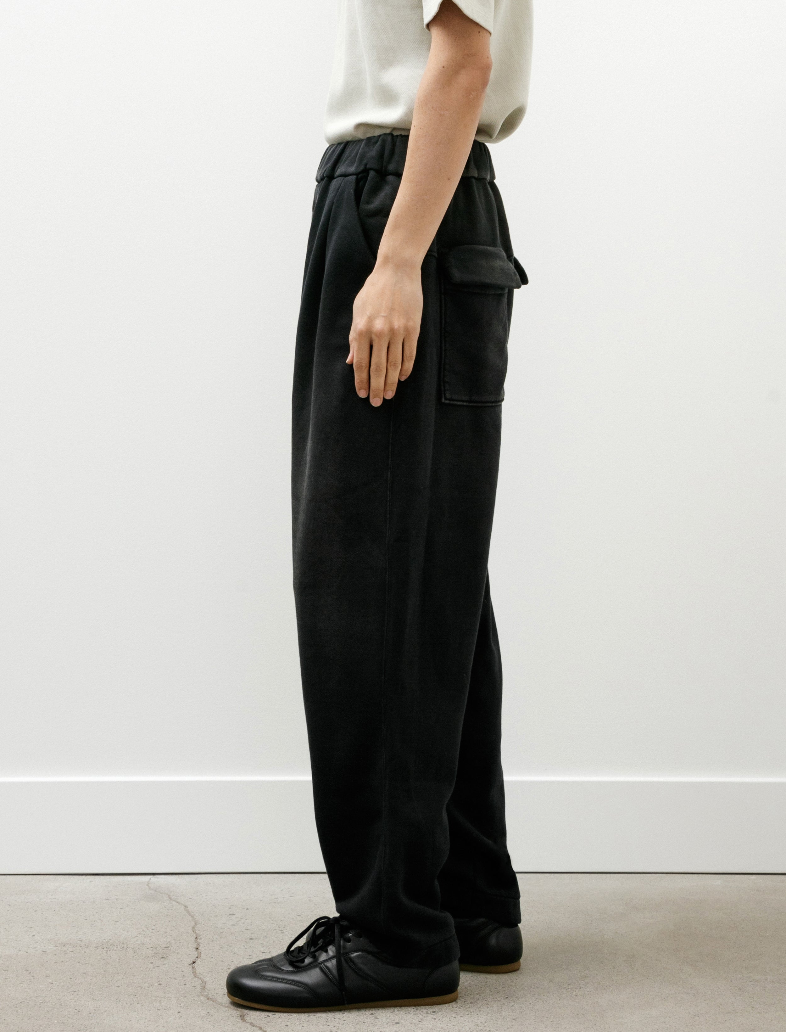 Cottle Time After Dye Pants Black Crow