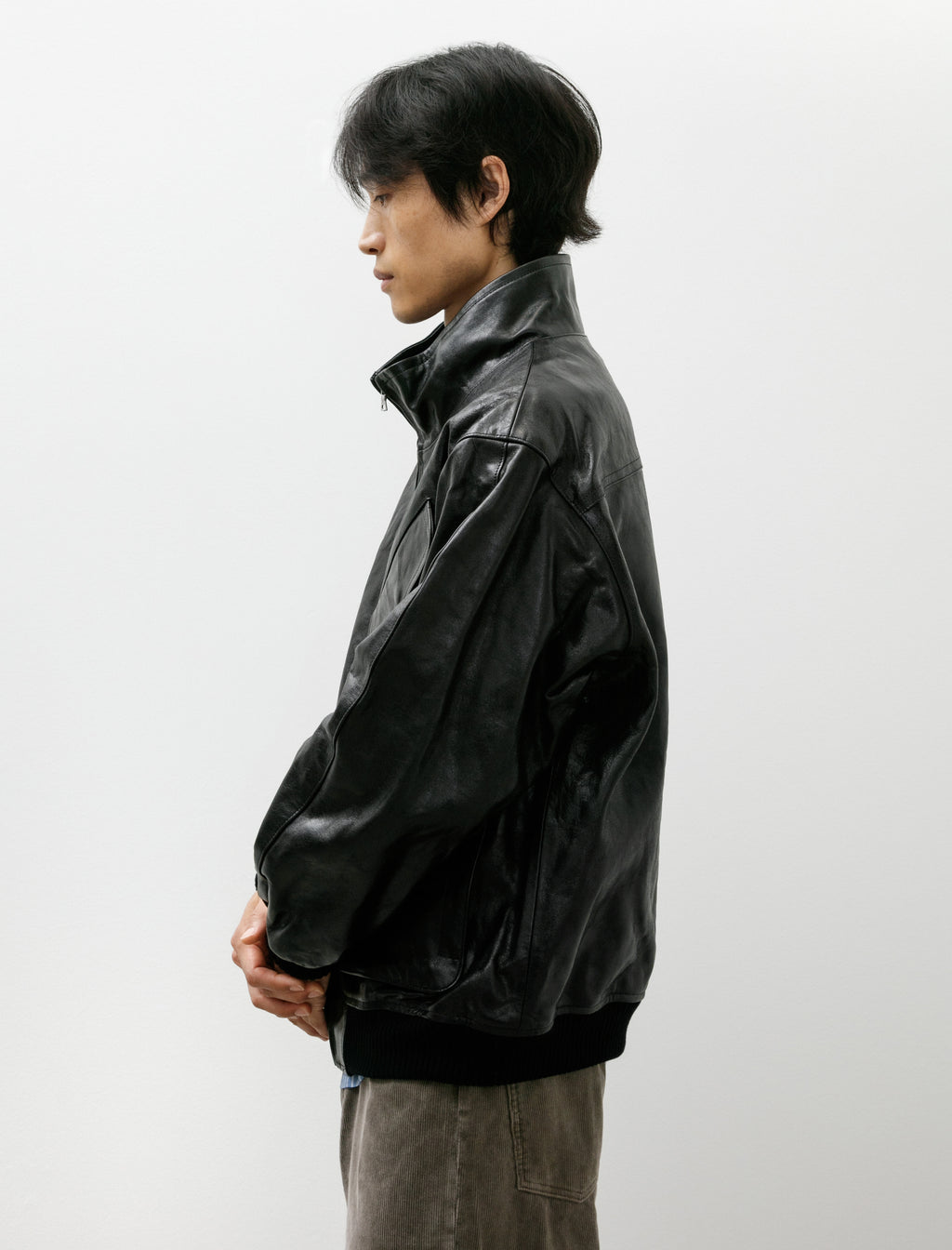 ジャケット・アウター AURALEE LAMB LEATHER FLIGHT BLOUSON 3 nbrmenssept82025kimecomm-