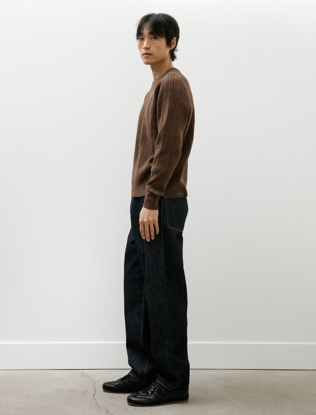 Auralee Hard Twist Wide Denim Pants Indigo – Neighbour