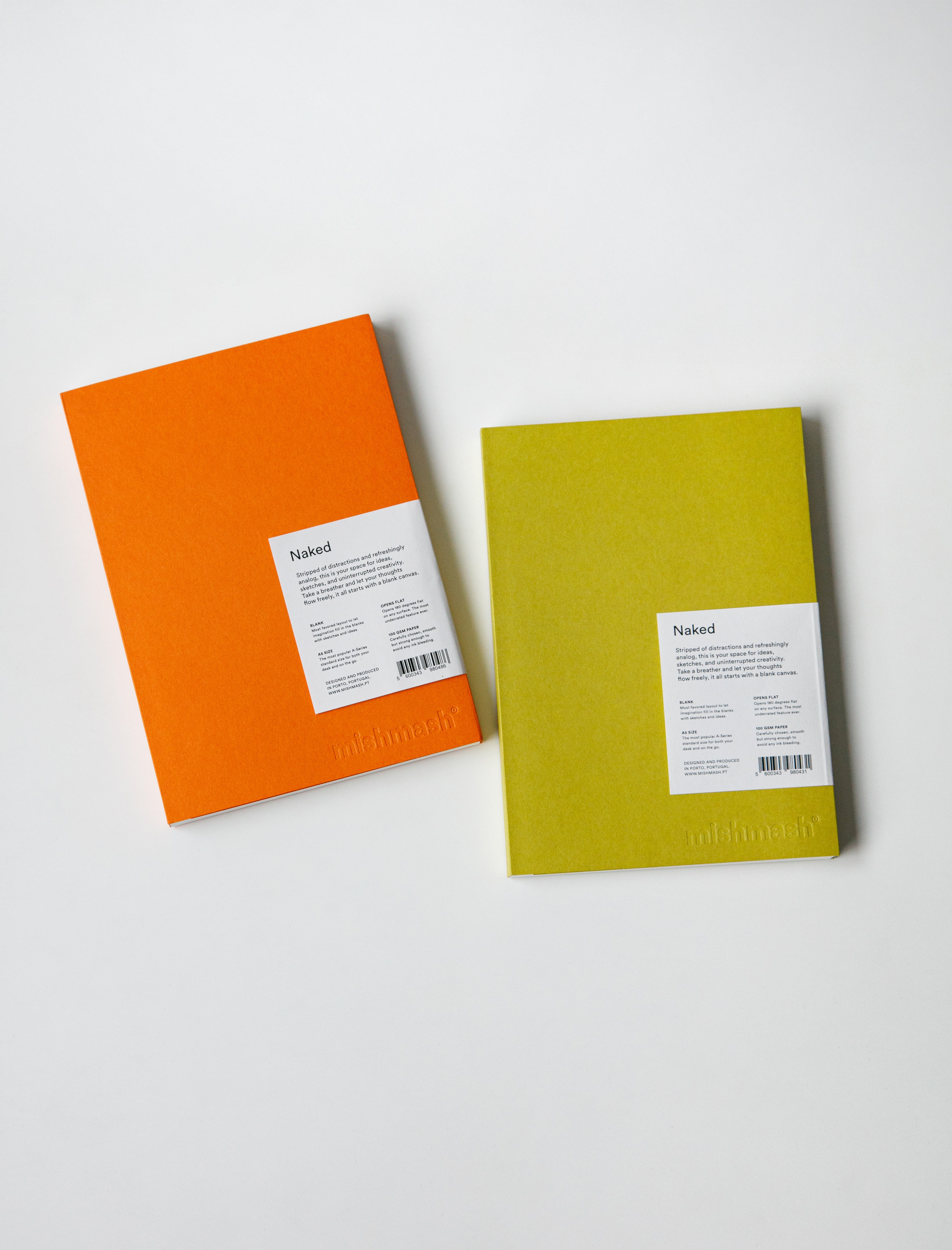 Mishmash Naked Notebook A5