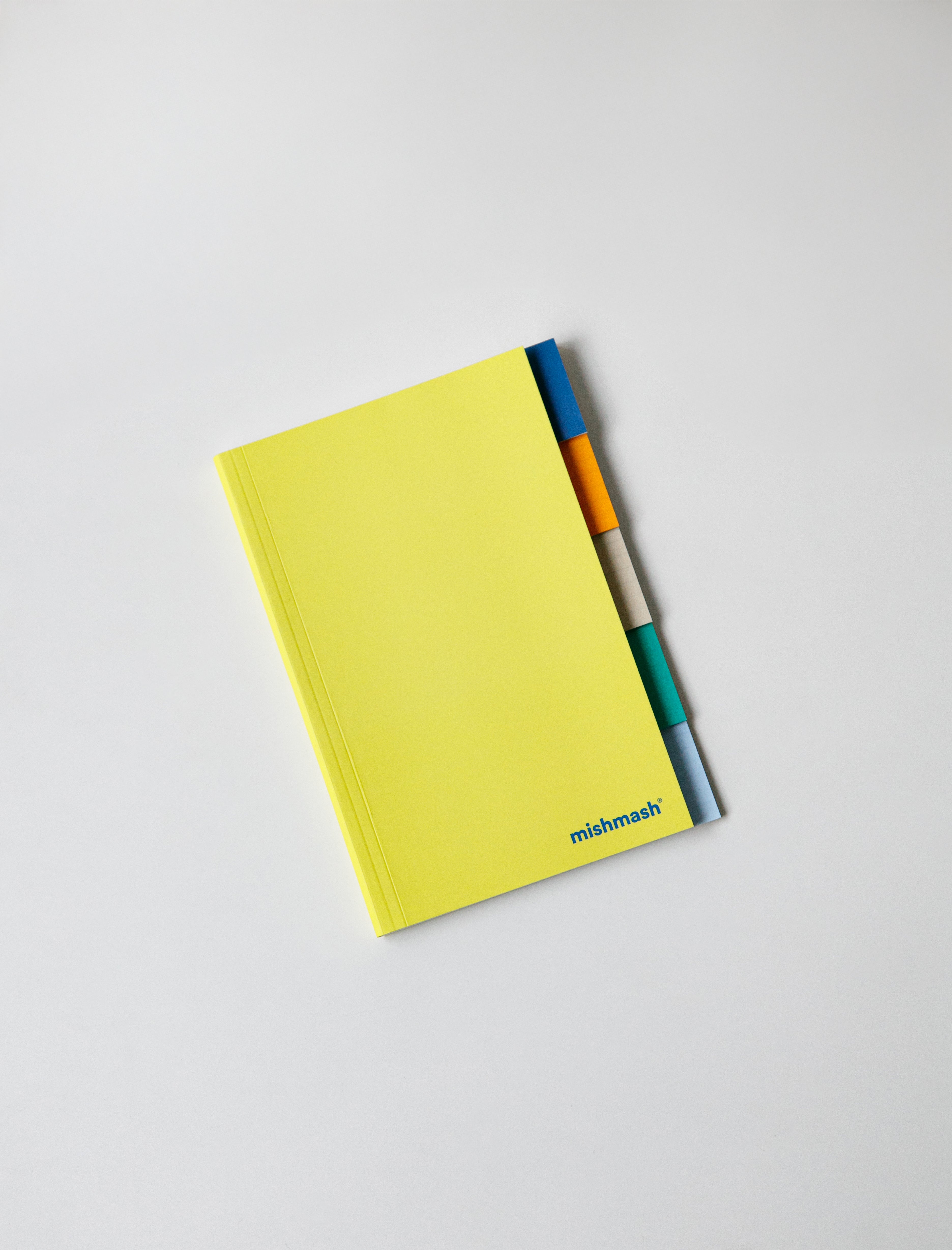 Mishmash Tabbed Notebook Lined Mellow