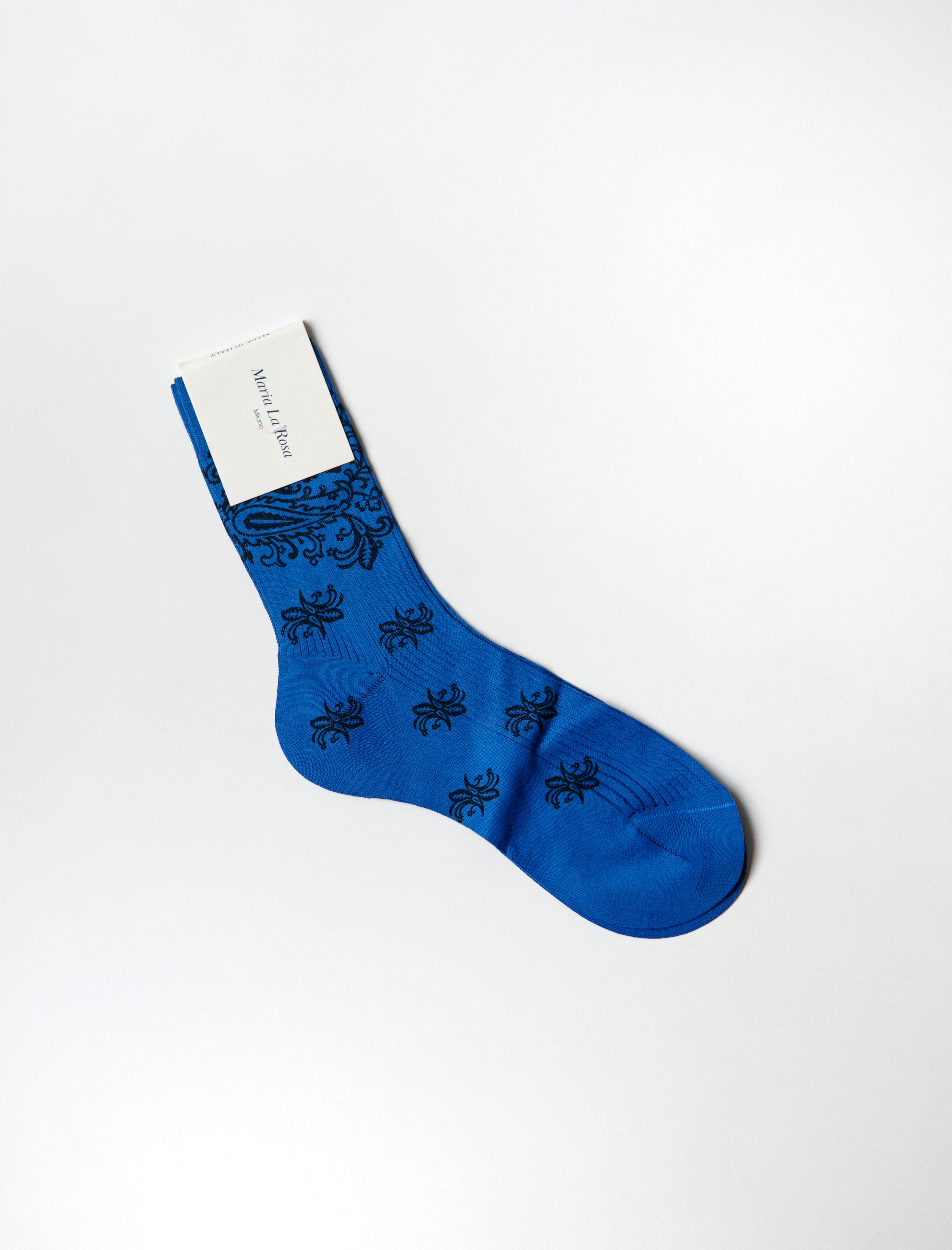 Maria La Rosa Fortaleza Bandana Print Socks
