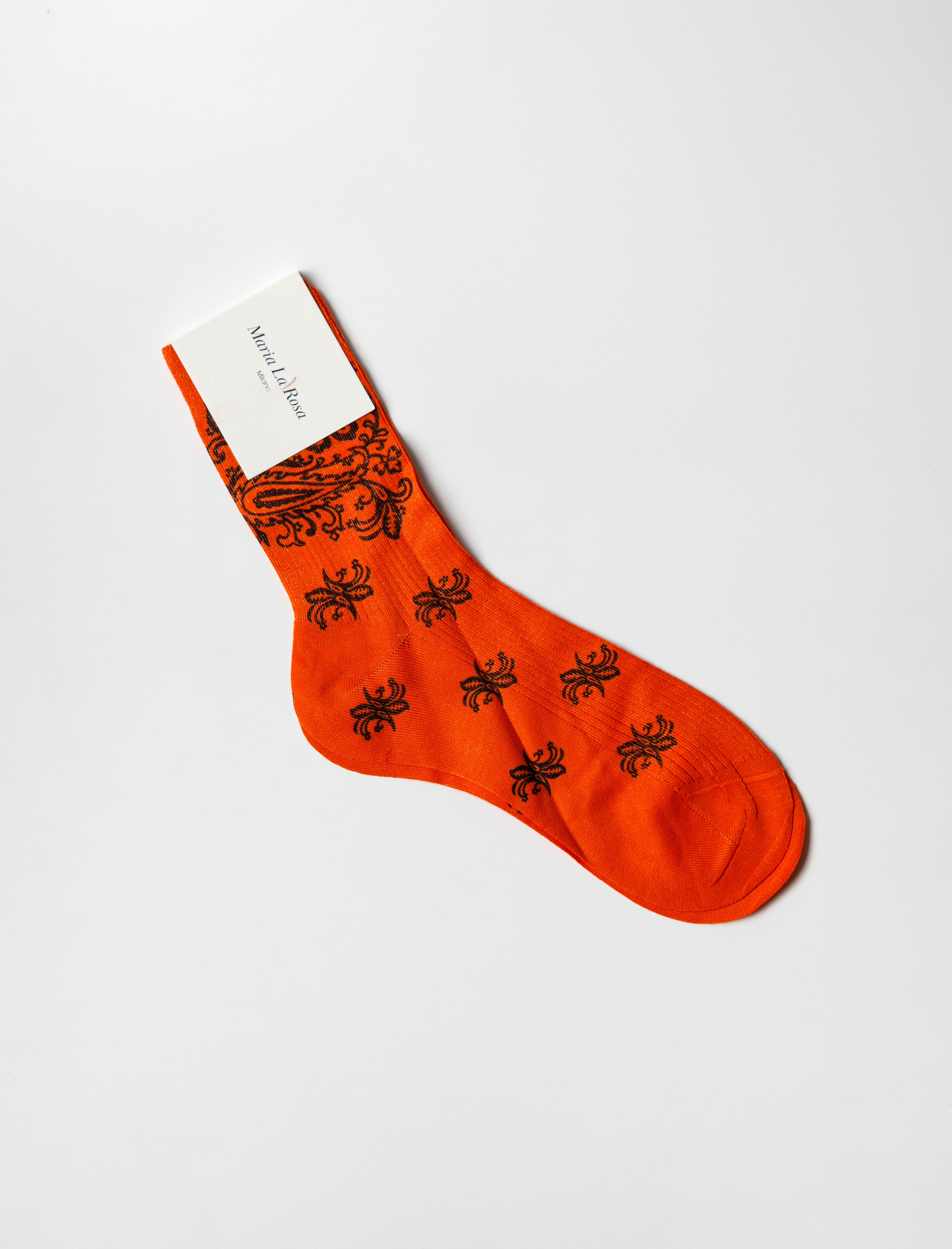 Maria La Rosa Fortaleza Bandana Print Socks