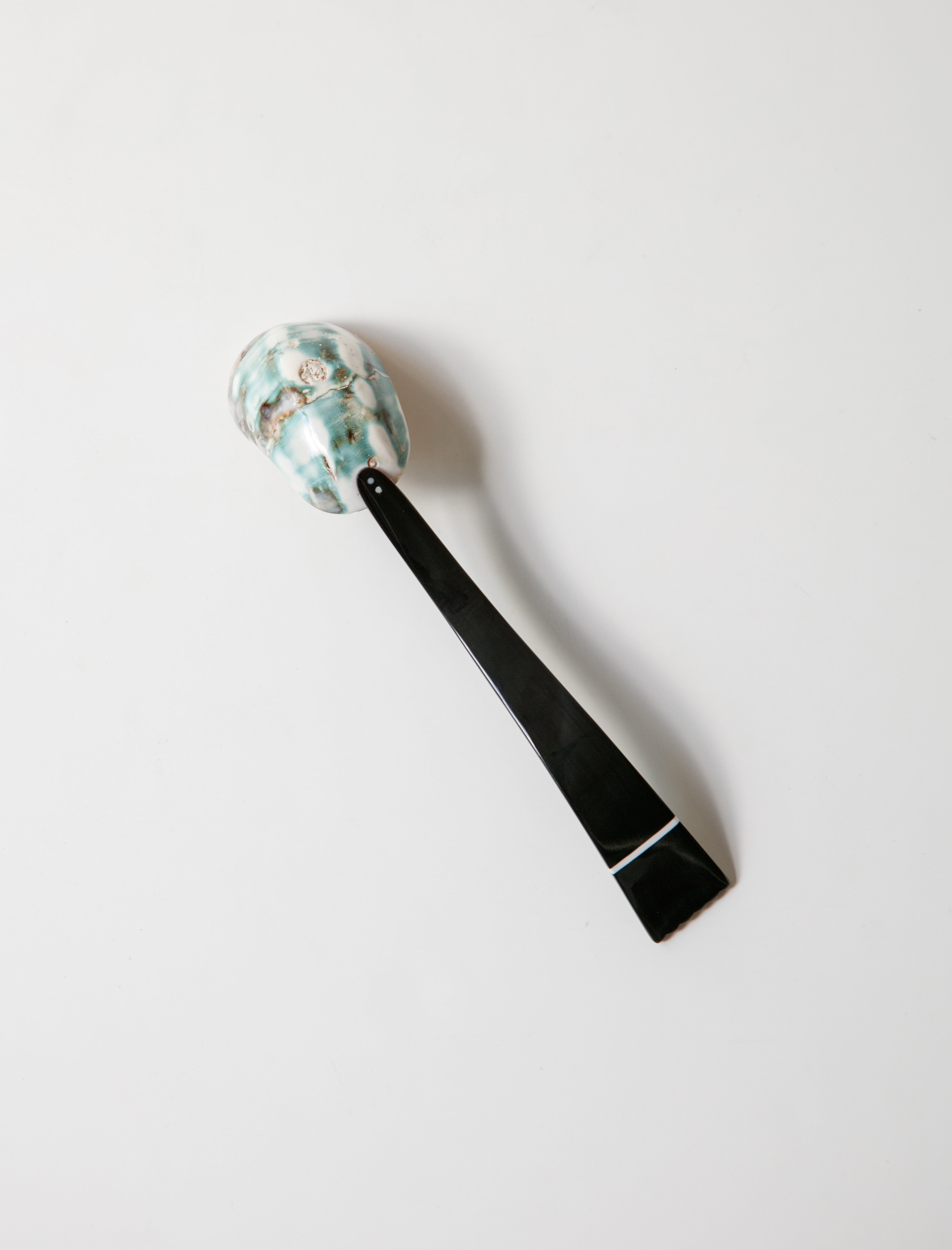 Gohar World Serving Spoon Pearl & Horn